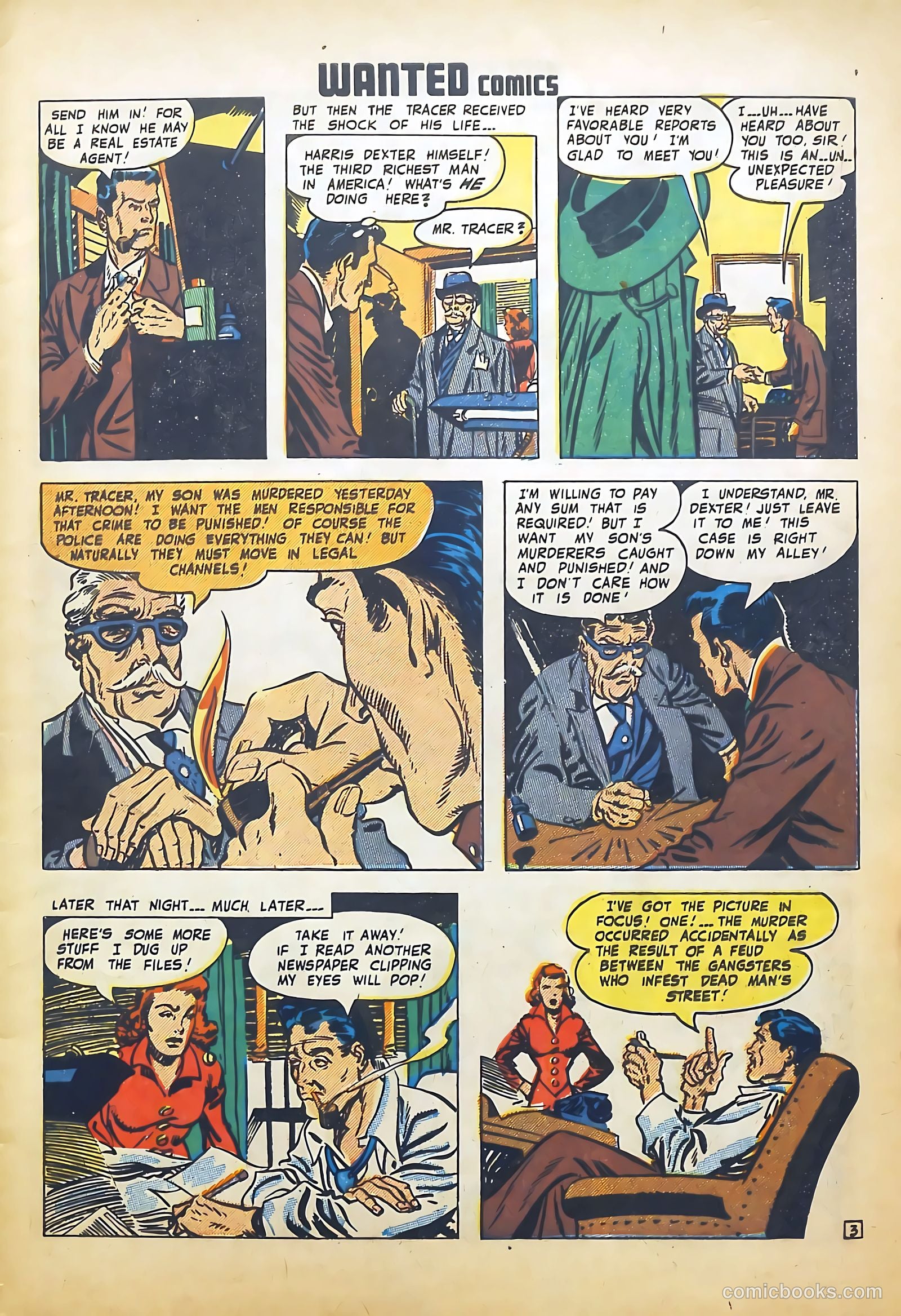Wanted Comics #18 (1949) — page 5 of 52