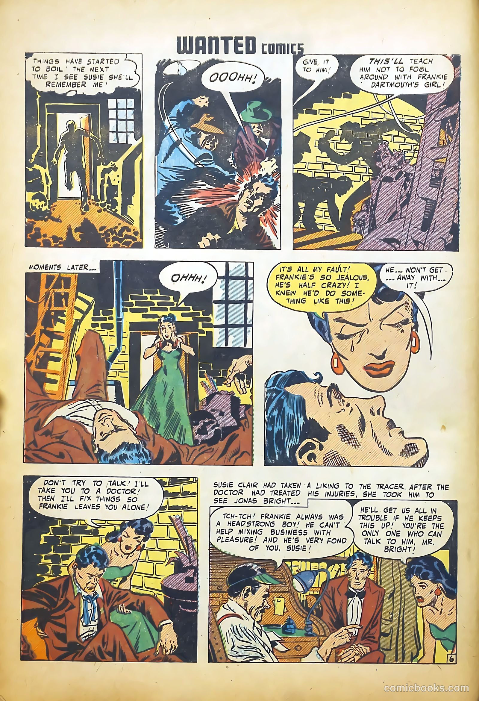 Wanted Comics #18 (1949) — page 8 of 52