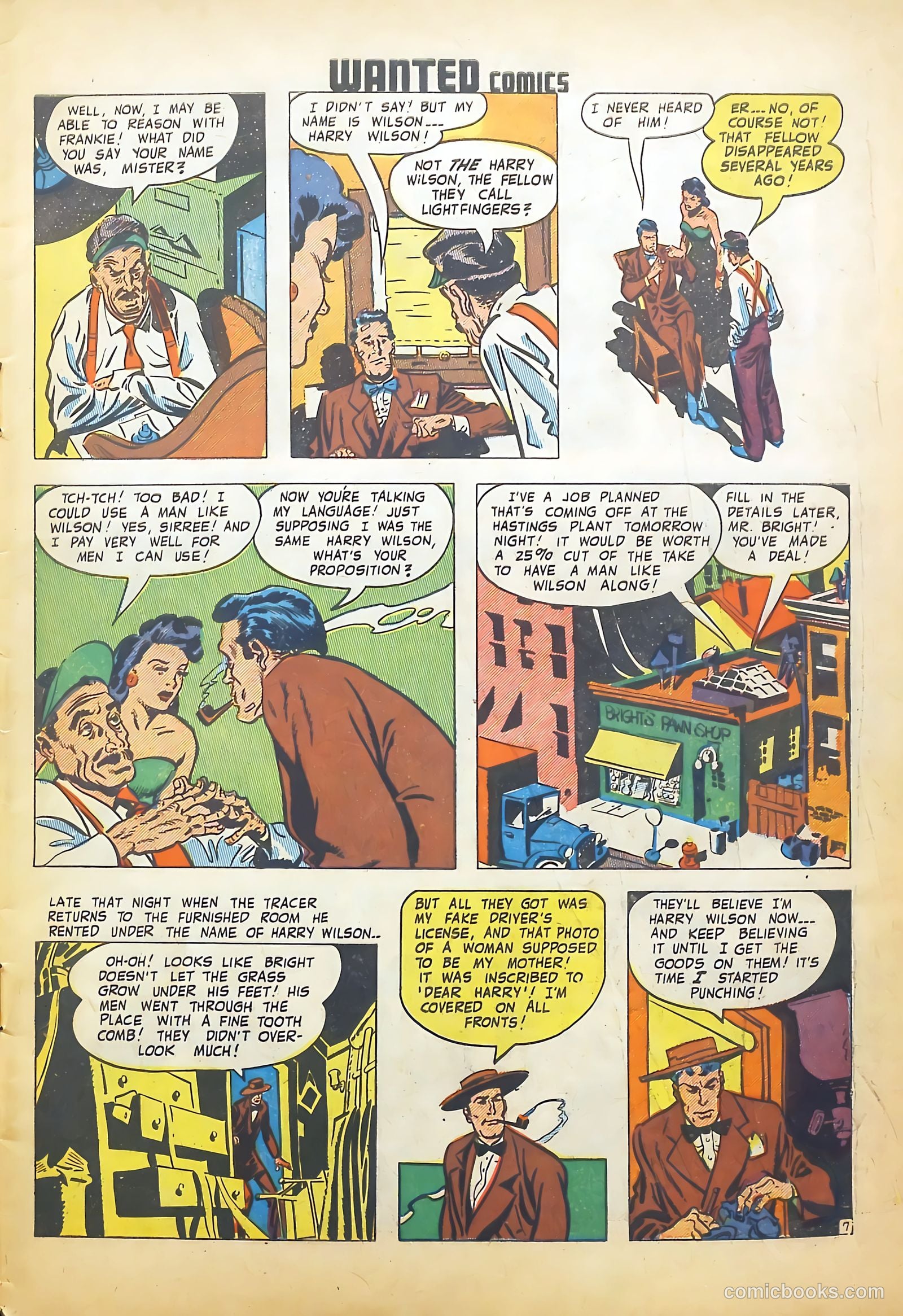 Wanted Comics #18 (1949) — page 9 of 52