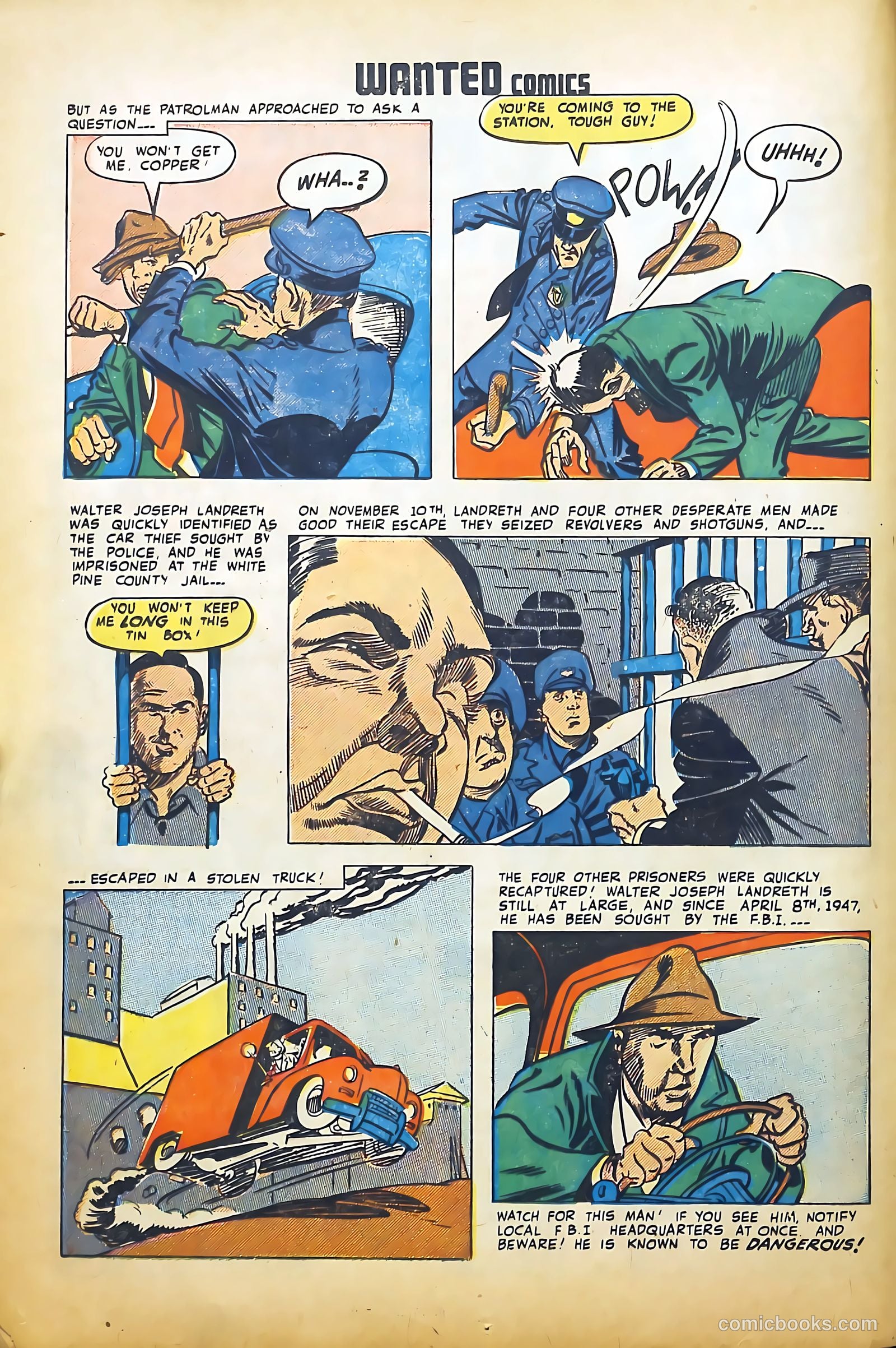 Wanted Comics #18 (1949) — page 18 of 52
