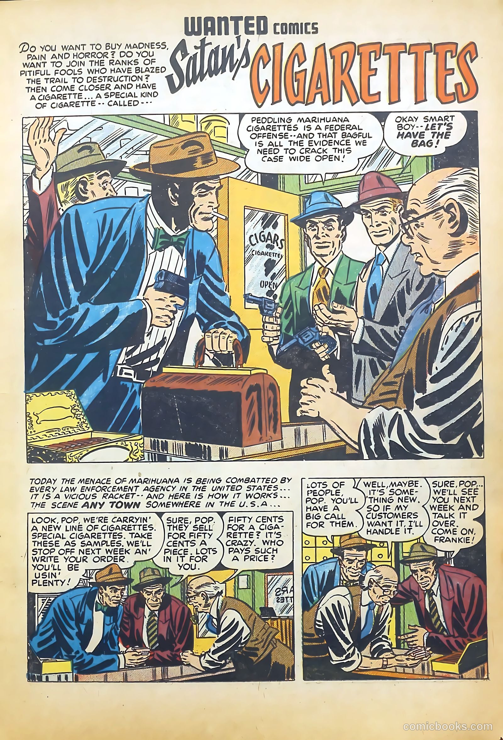 Wanted Comics #18 (1949) — page 21 of 52
