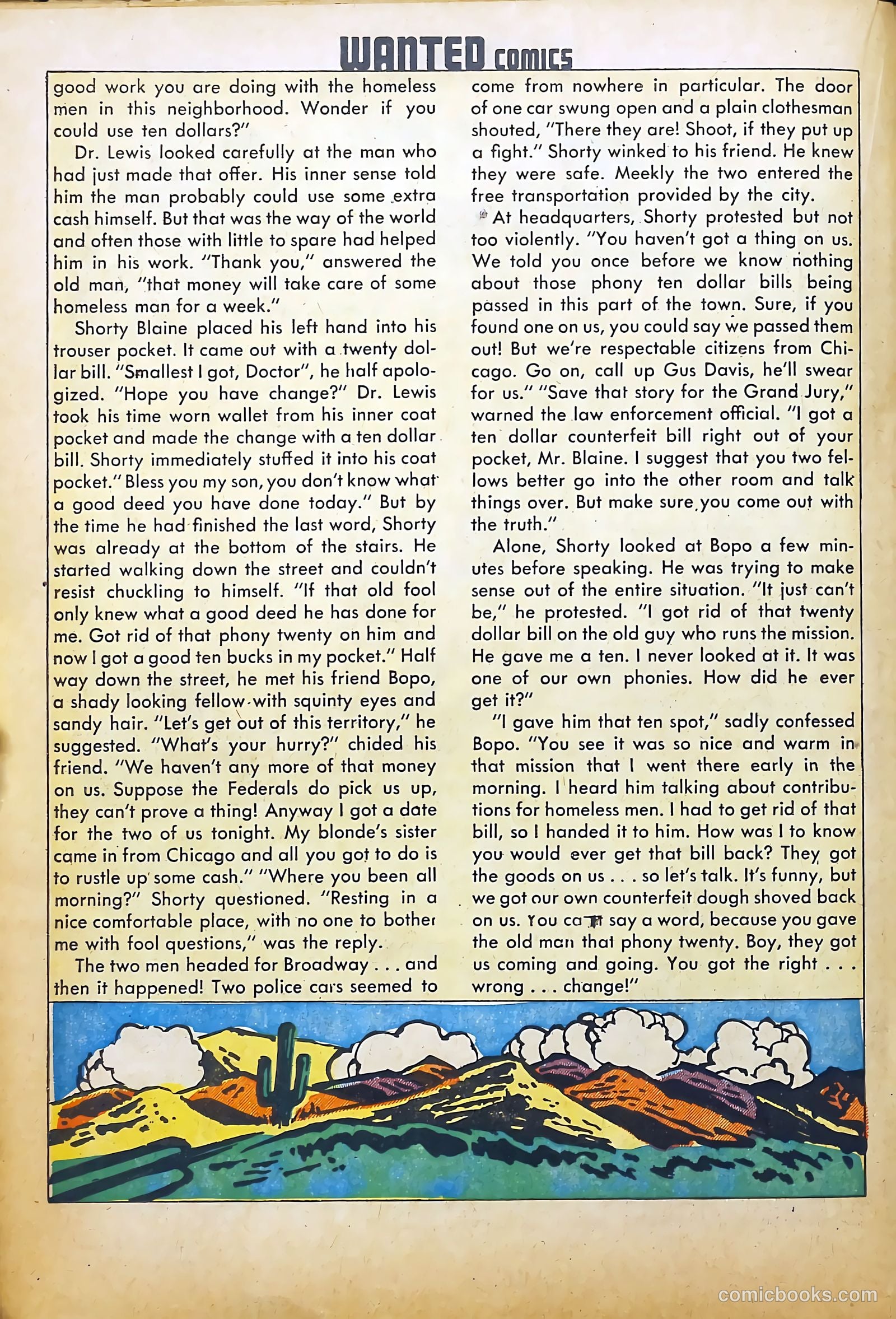 Wanted Comics #18 (1949) — page 30 of 52