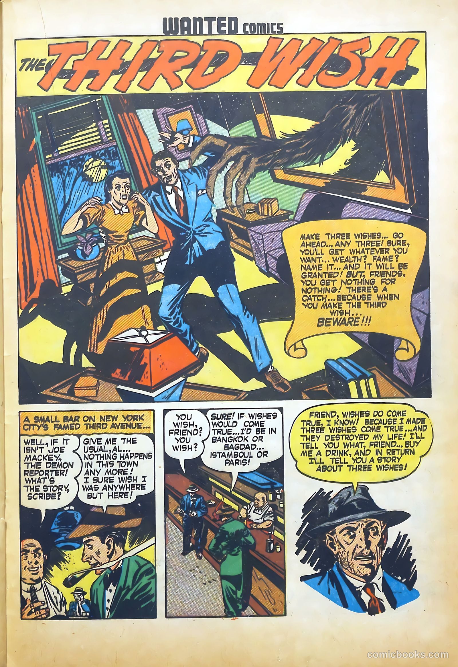 Wanted Comics #18 (1949) — page 31 of 52