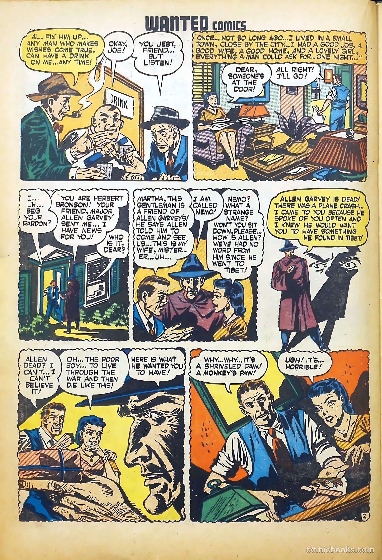 Wanted Comics #18 (1949) — page 32 of 52