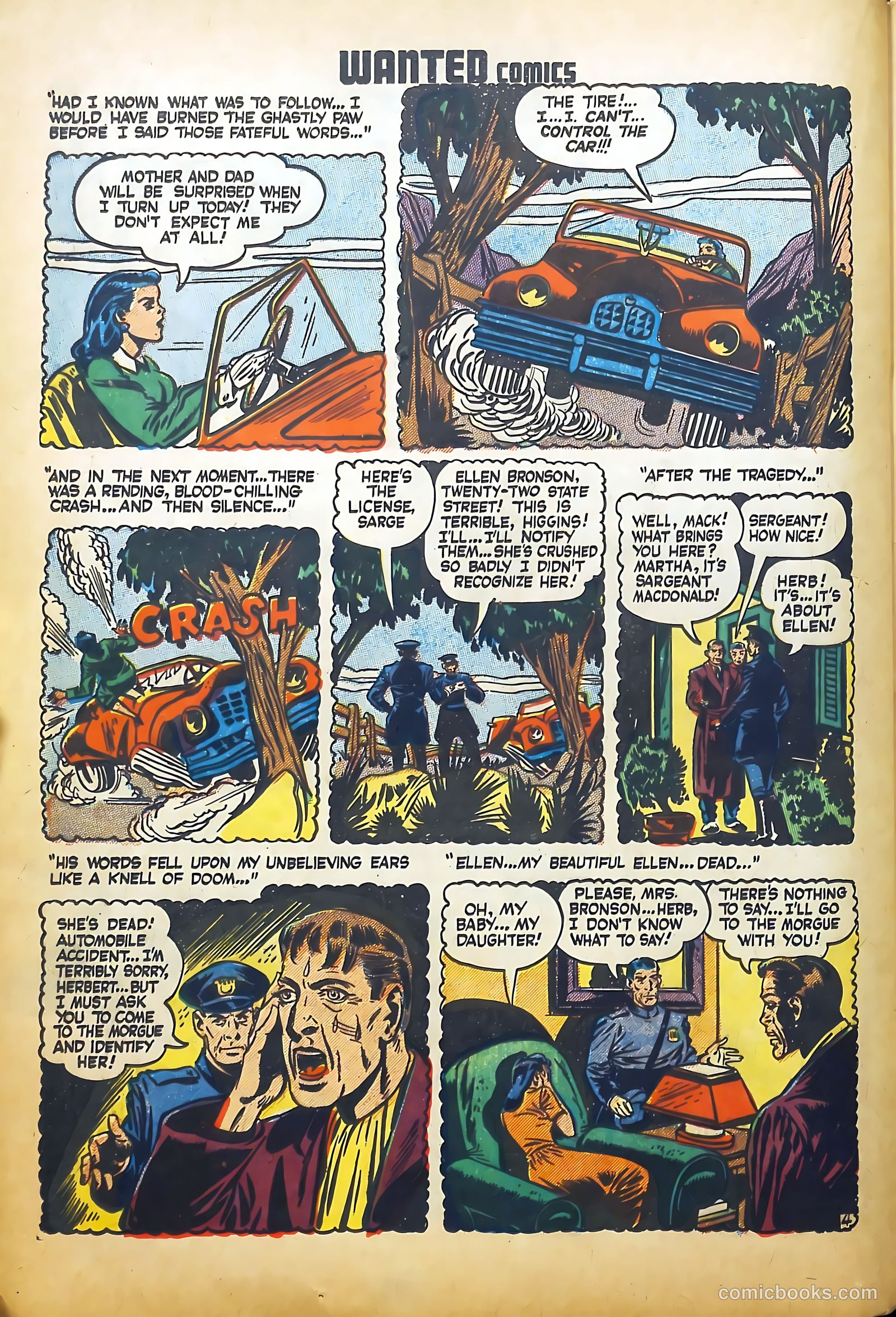 Wanted Comics #18 (1949) — page 34 of 52