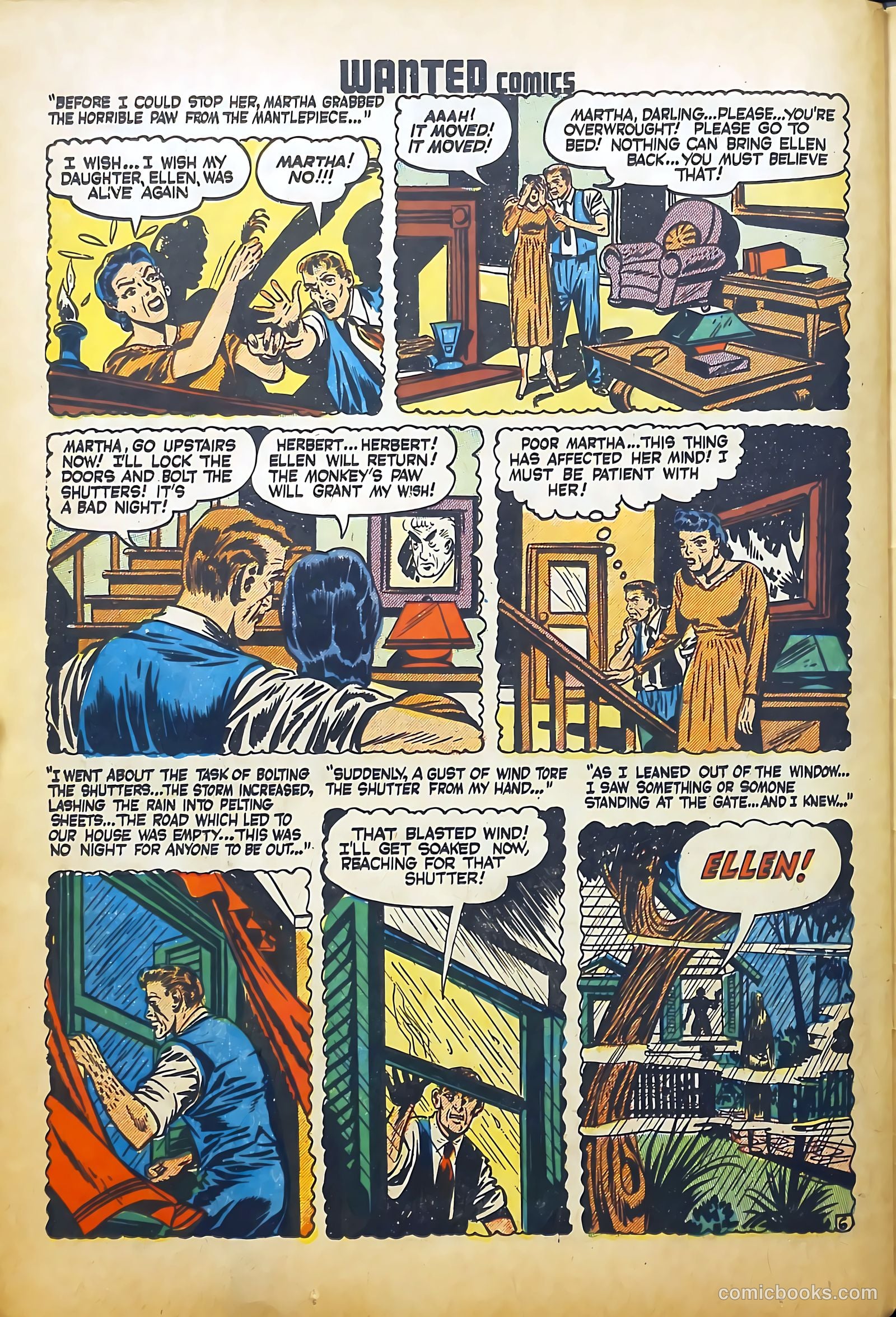 Wanted Comics #18 (1949) — page 36 of 52