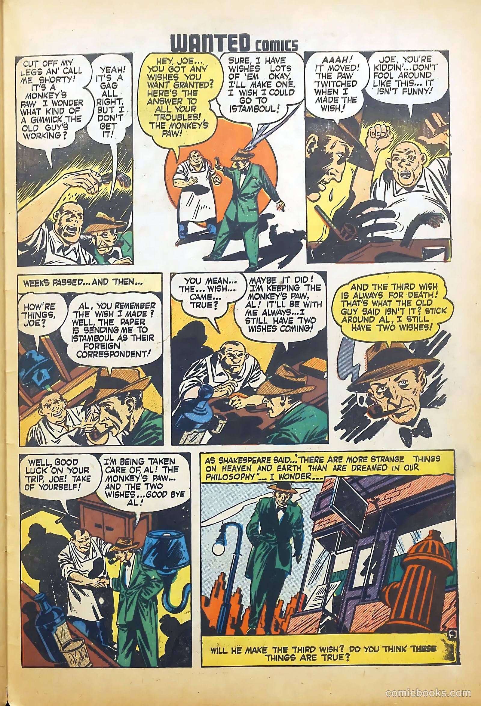 Wanted Comics #18 (1949) — page 39 of 52