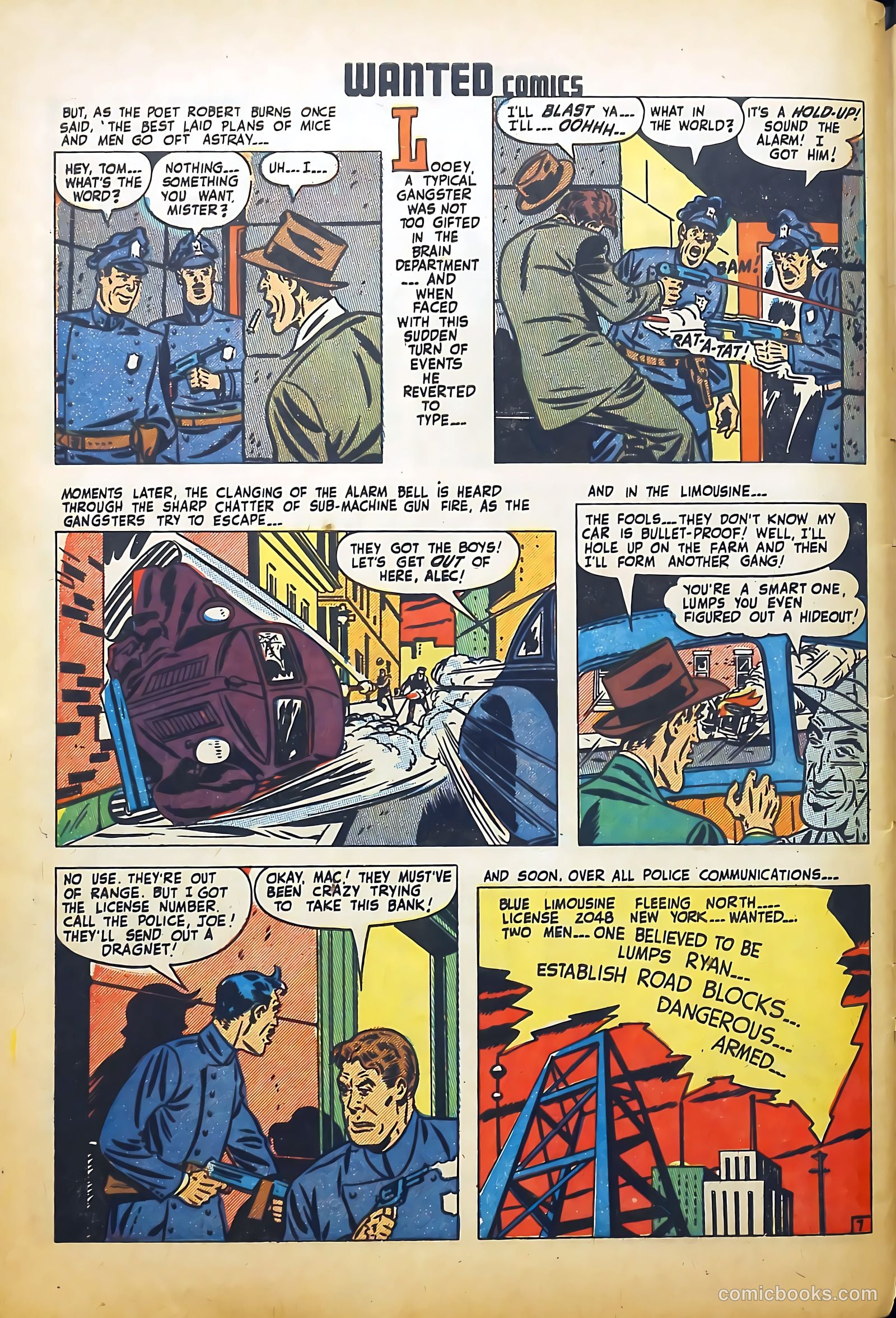 Wanted Comics #18 (1949) — page 48 of 52