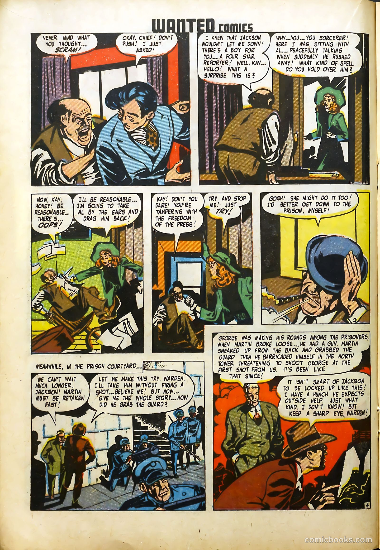 Wanted Comics #19 (1949) — page 22 of 53