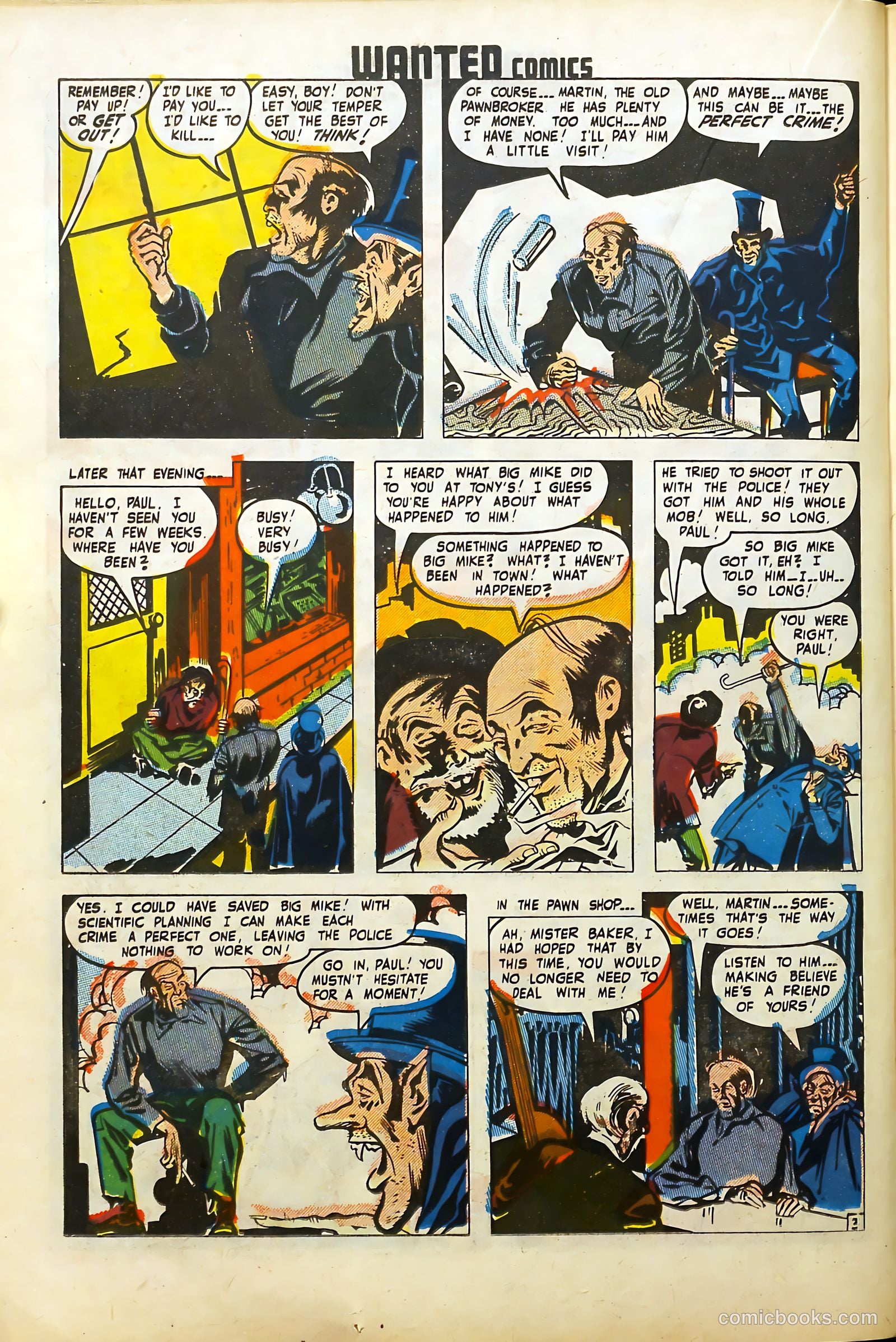 Wanted Comics #19 (1949) — page 32 of 53