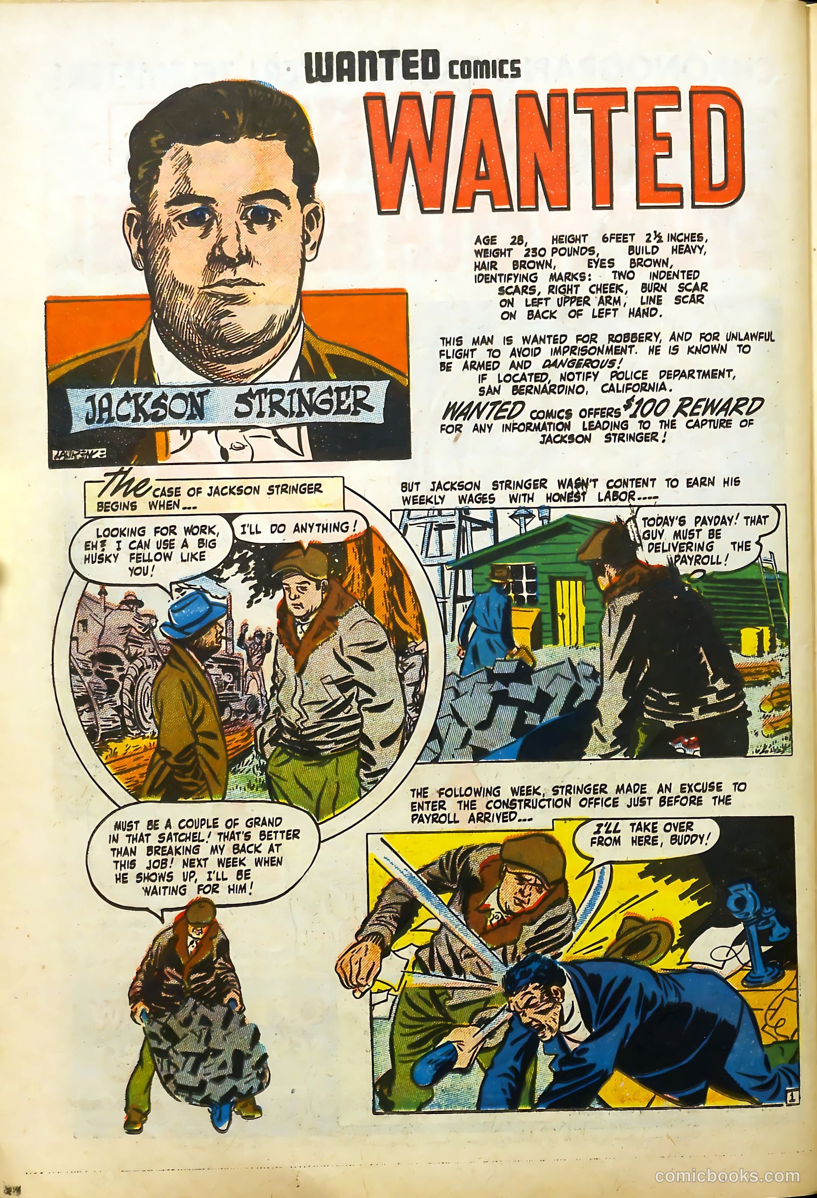 Wanted Comics #19 (1949) — page 38 of 53