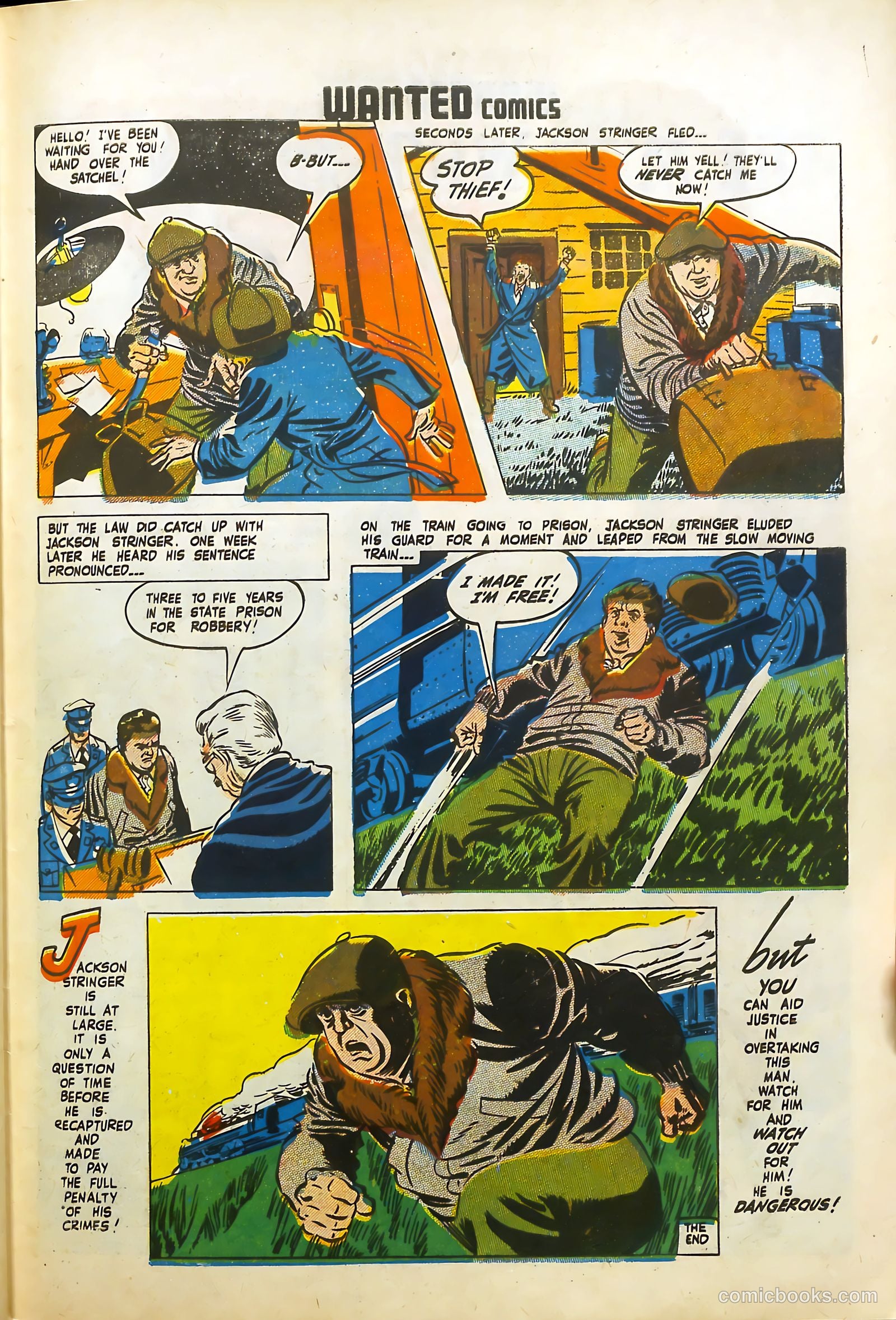 Wanted Comics #19 (1949) — page 39 of 53