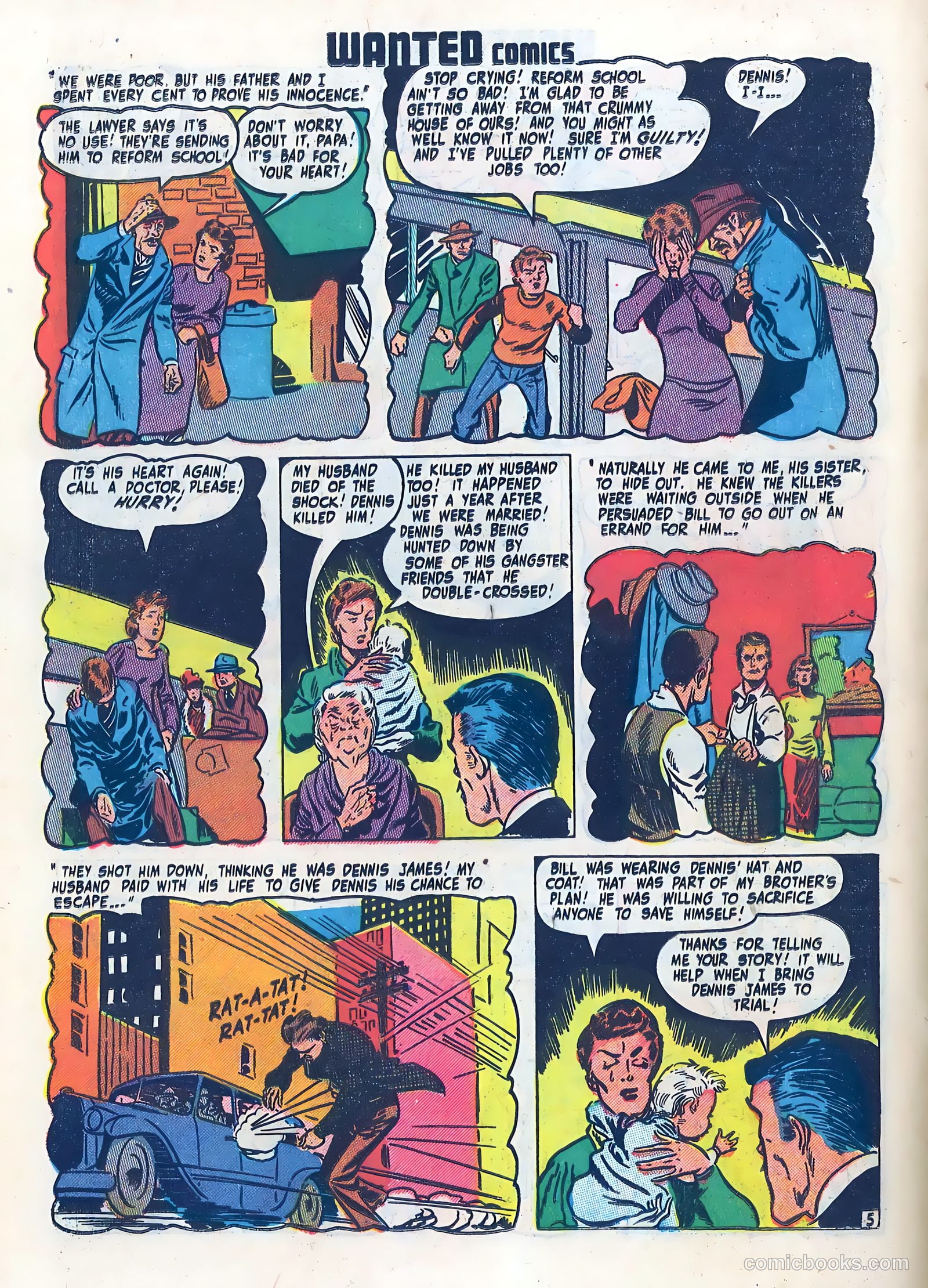 Wanted Comics #20 (1949) — page 32 of 53