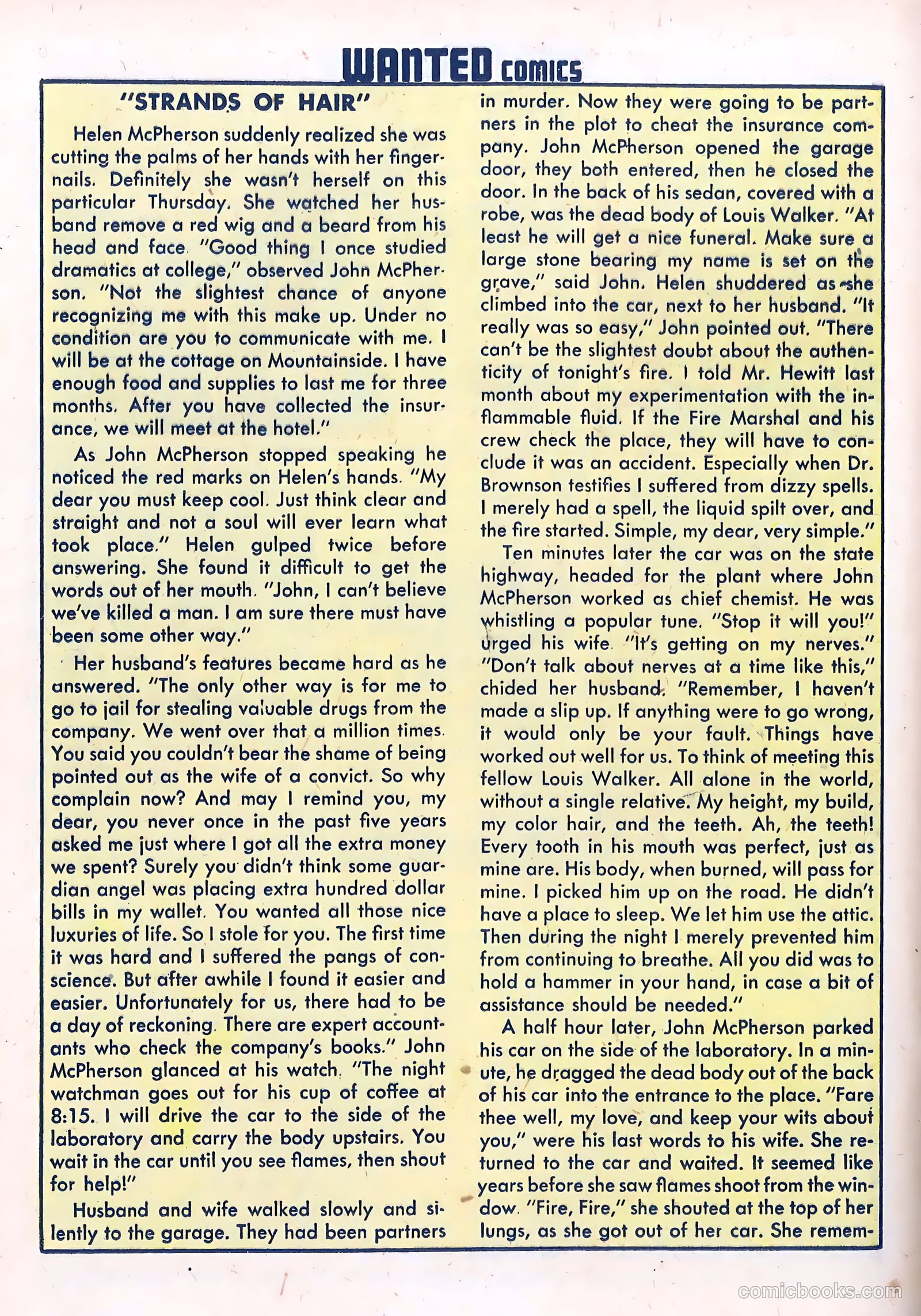 Wanted Comics #20 (1949) — page 34 of 53