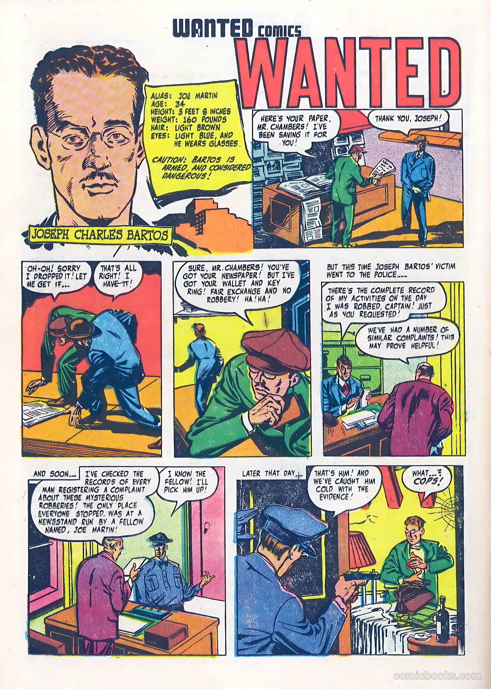 Wanted Comics #20 (1949) — page 36 of 53