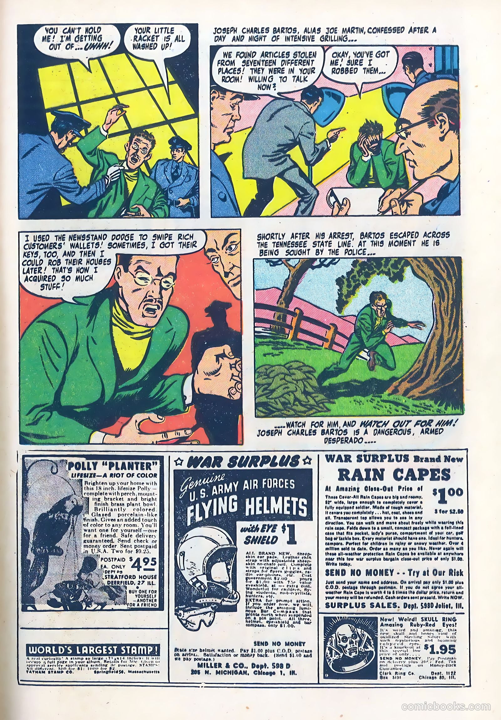 Wanted Comics #20 (1949) — page 37 of 53
