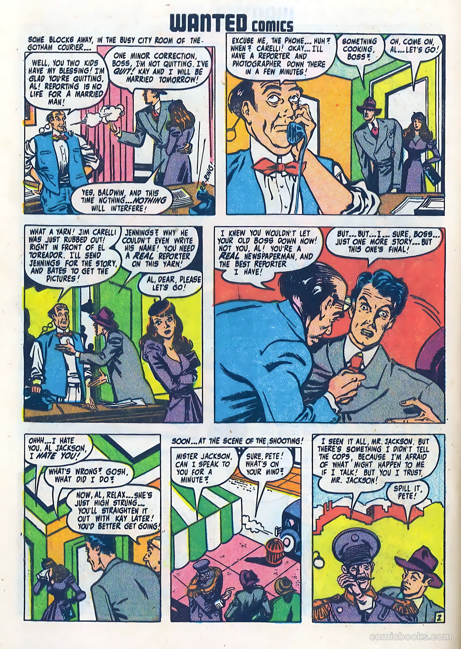 Wanted Comics #20 (1949) — page 40 of 53
