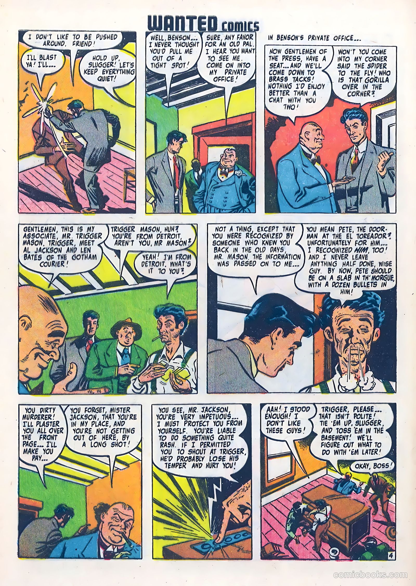 Wanted Comics #20 (1949) — page 42 of 53