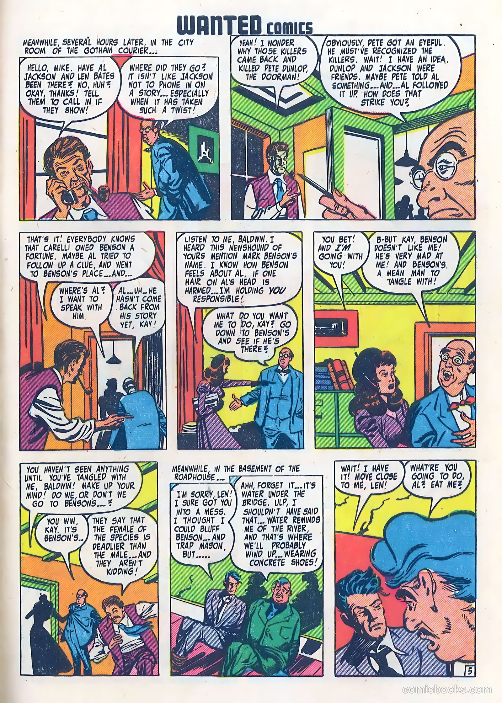 Wanted Comics #20 (1949) — page 43 of 53