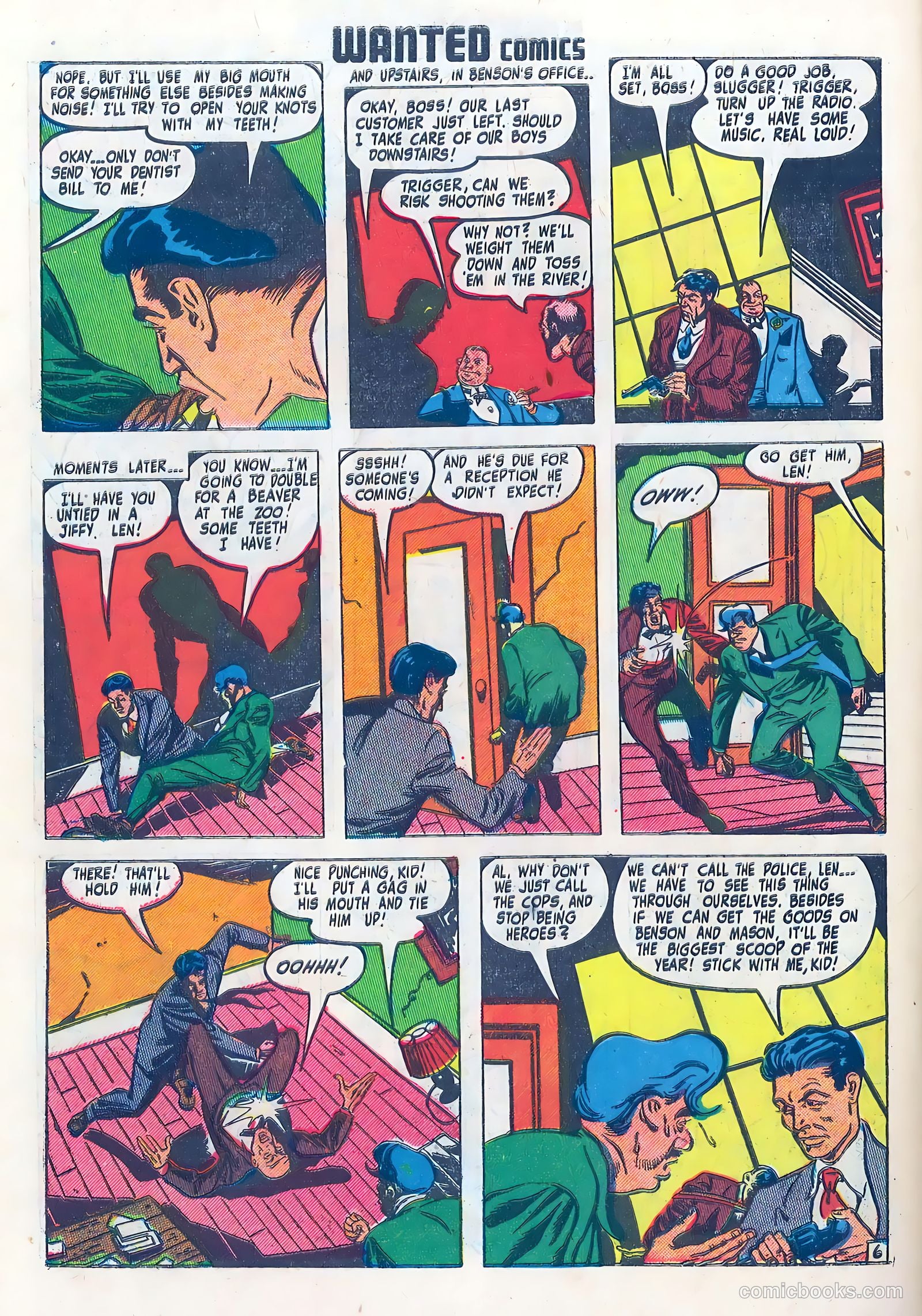 Wanted Comics #20 (1949) — page 44 of 53