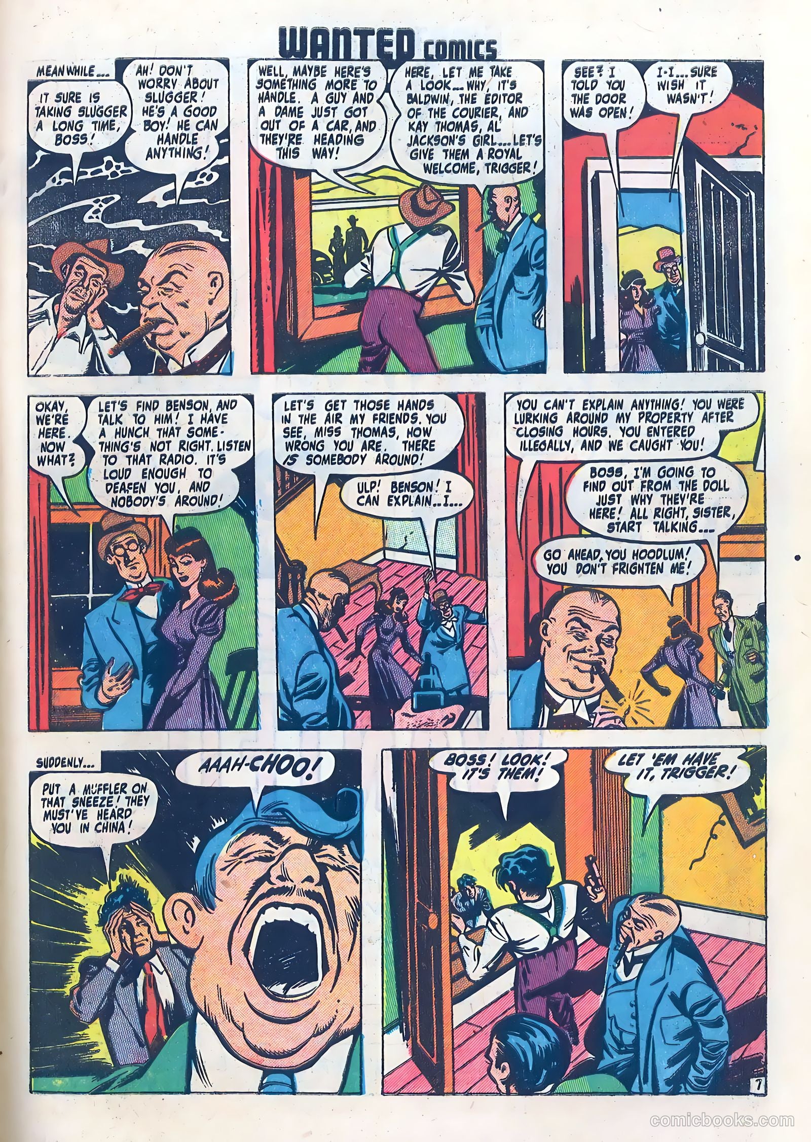 Wanted Comics #20 (1949) — page 45 of 53