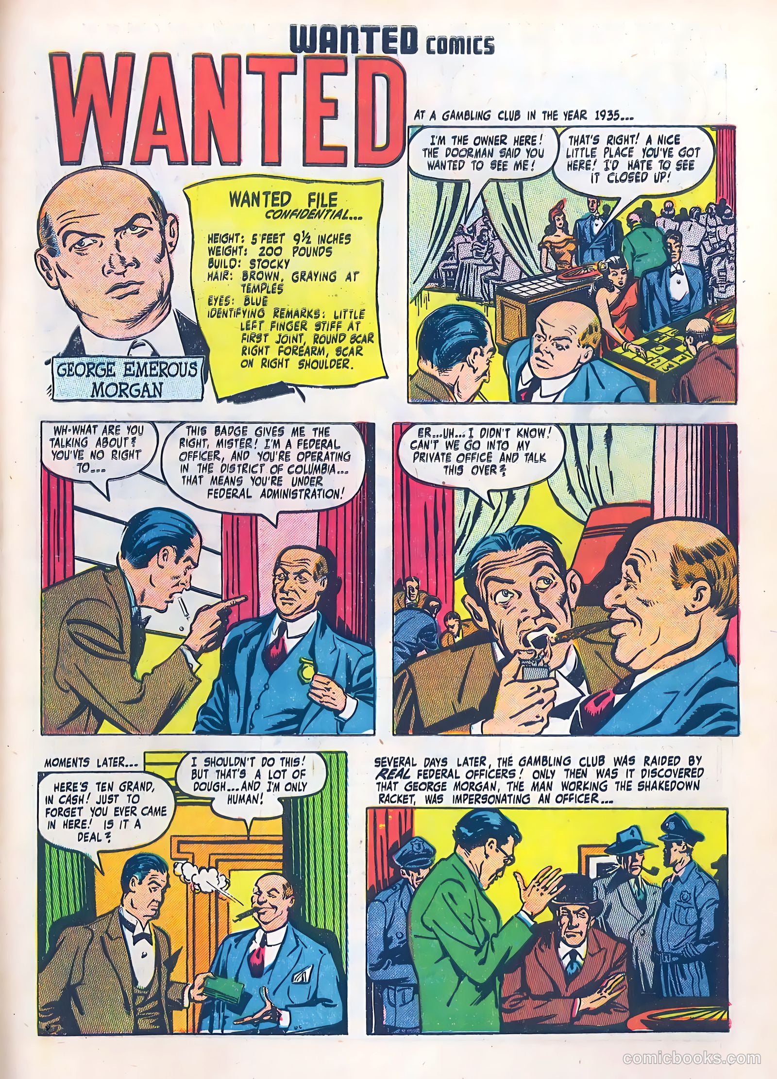 Wanted Comics #20 (1949) — page 47 of 53