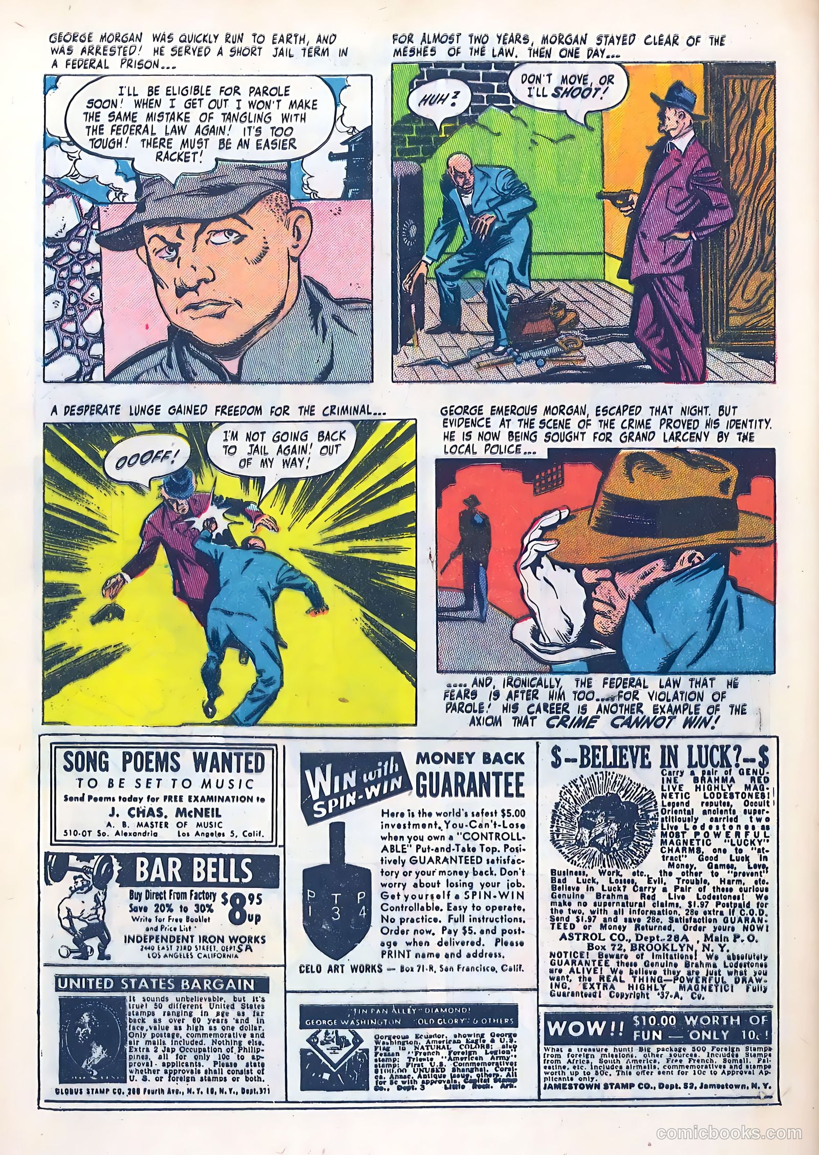 Wanted Comics #20 (1949) — page 48 of 53