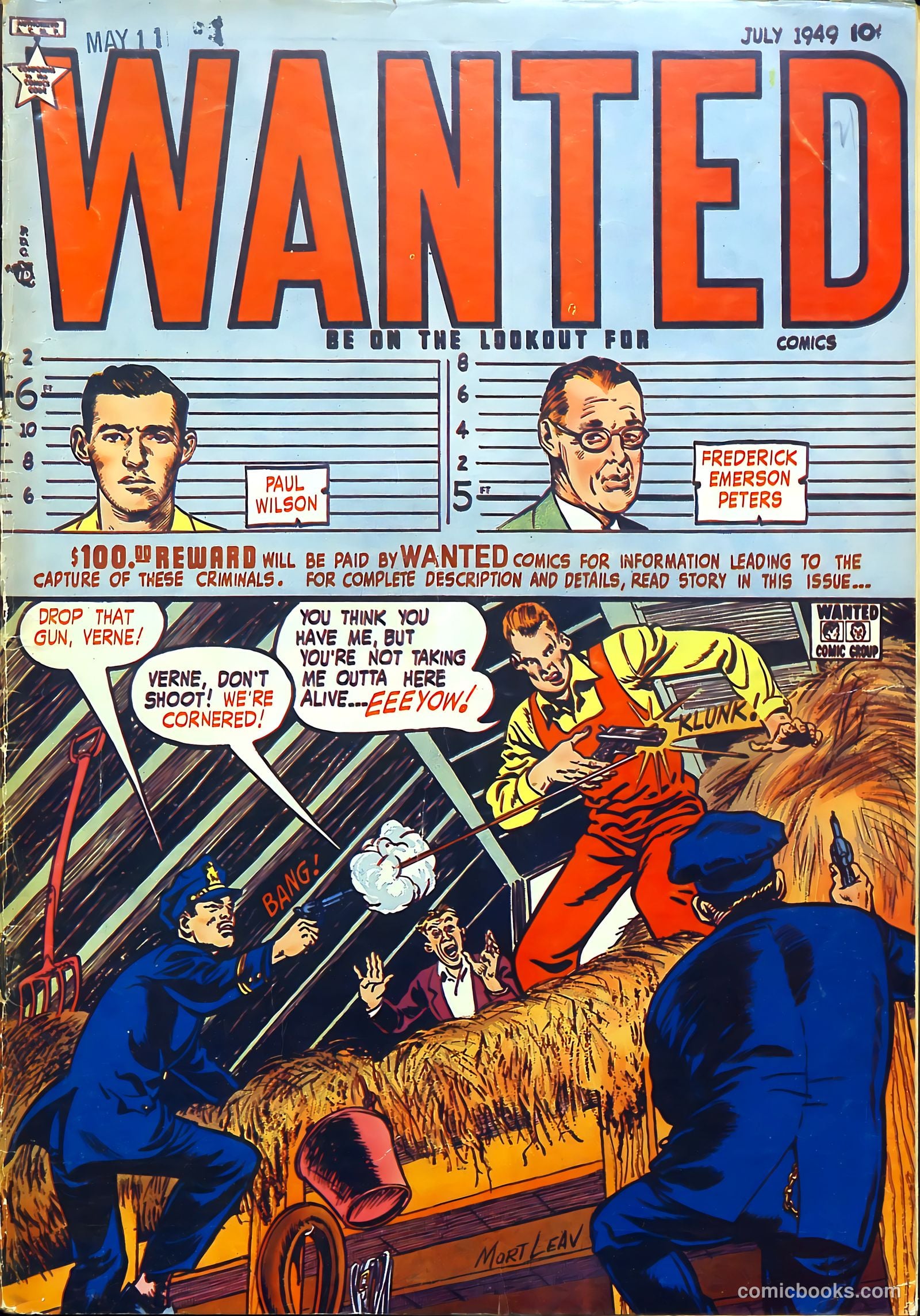Wanted Comics #21