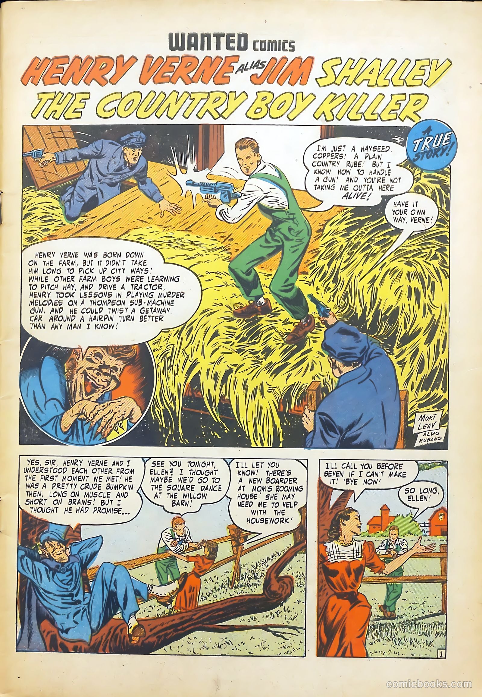 Wanted Comics #21 (1949) — page 3 of 52