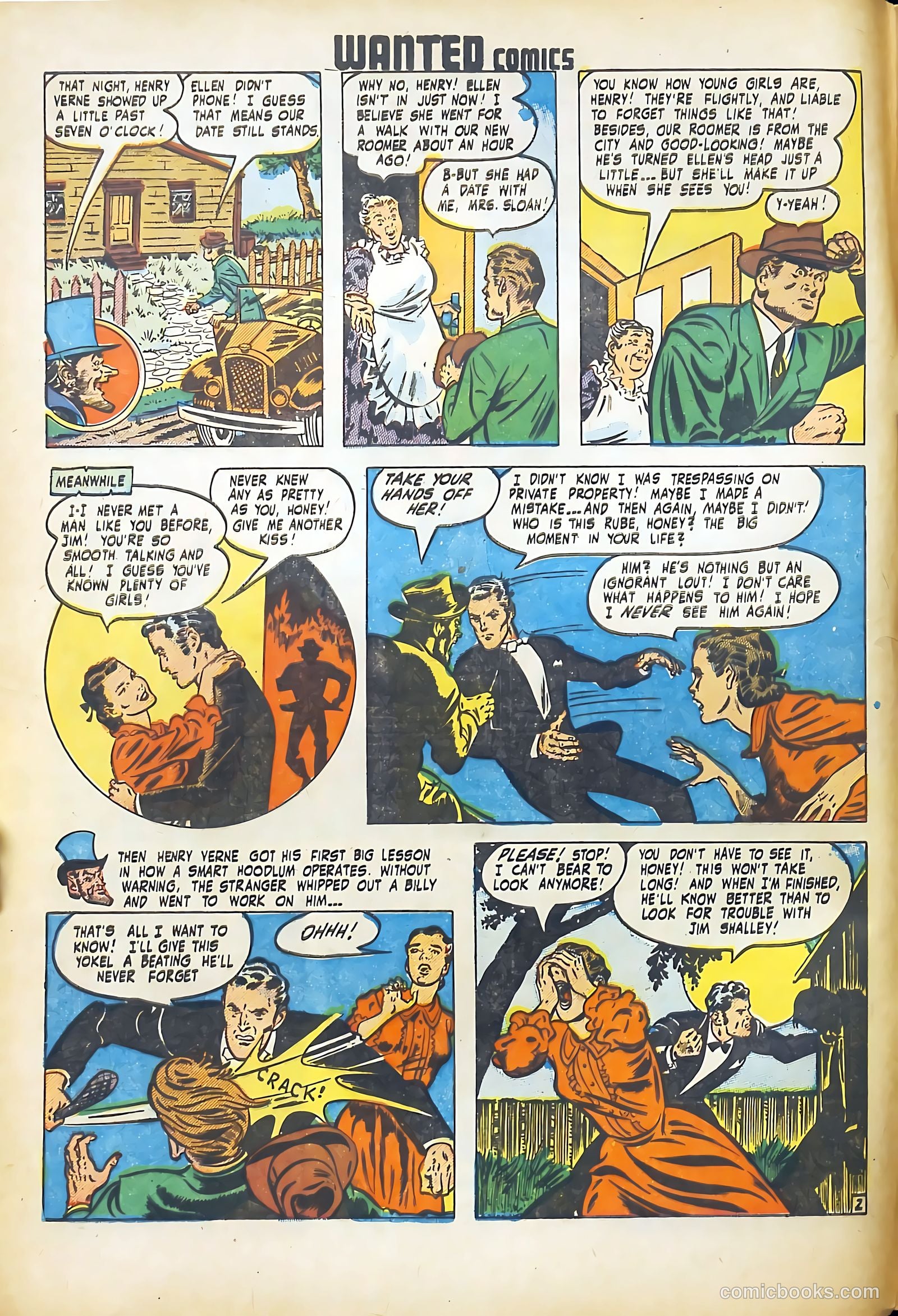 Wanted Comics #21 (1949) — page 4 of 52