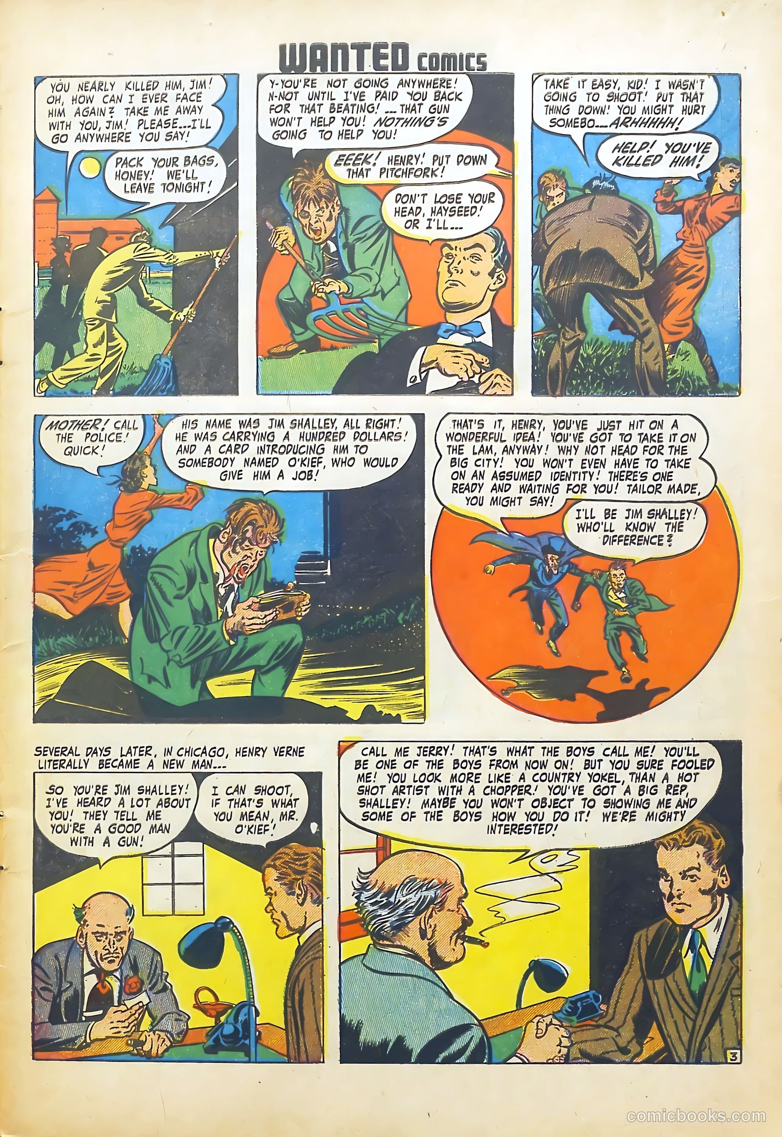 Wanted Comics #21 (1949) — page 5 of 52