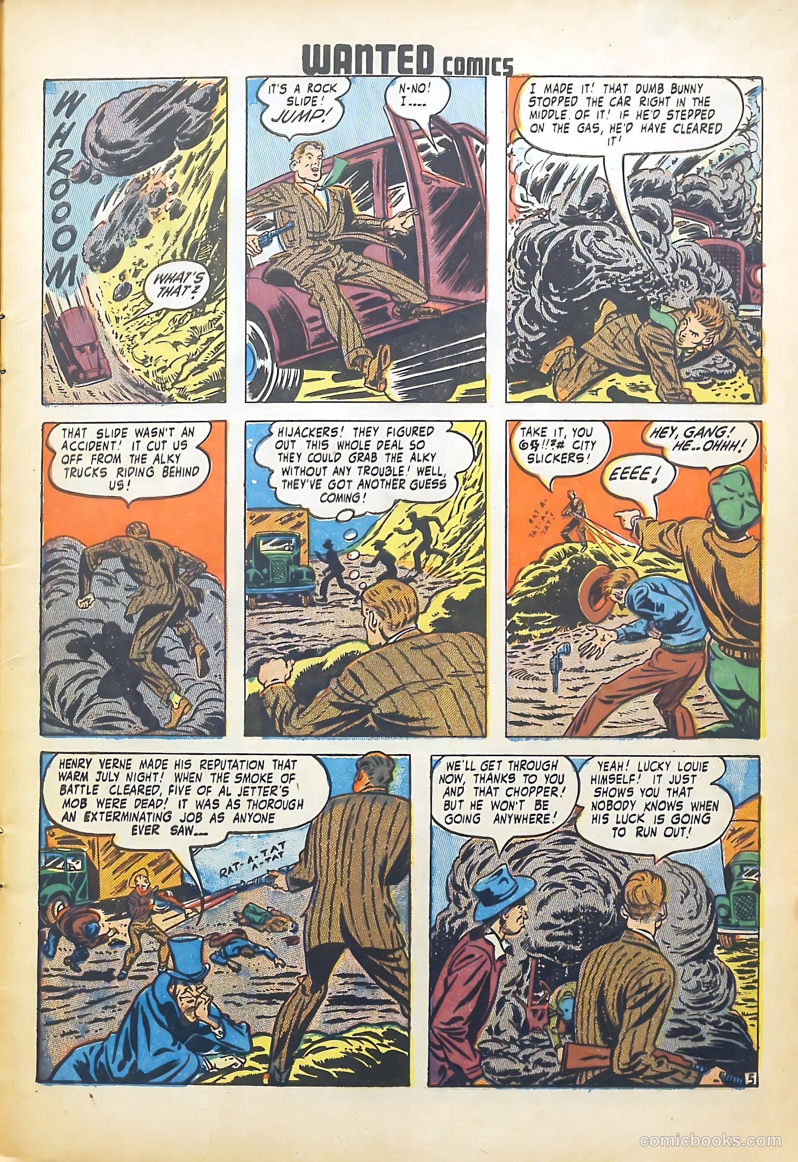 Wanted Comics #21 (1949) — page 7 of 52