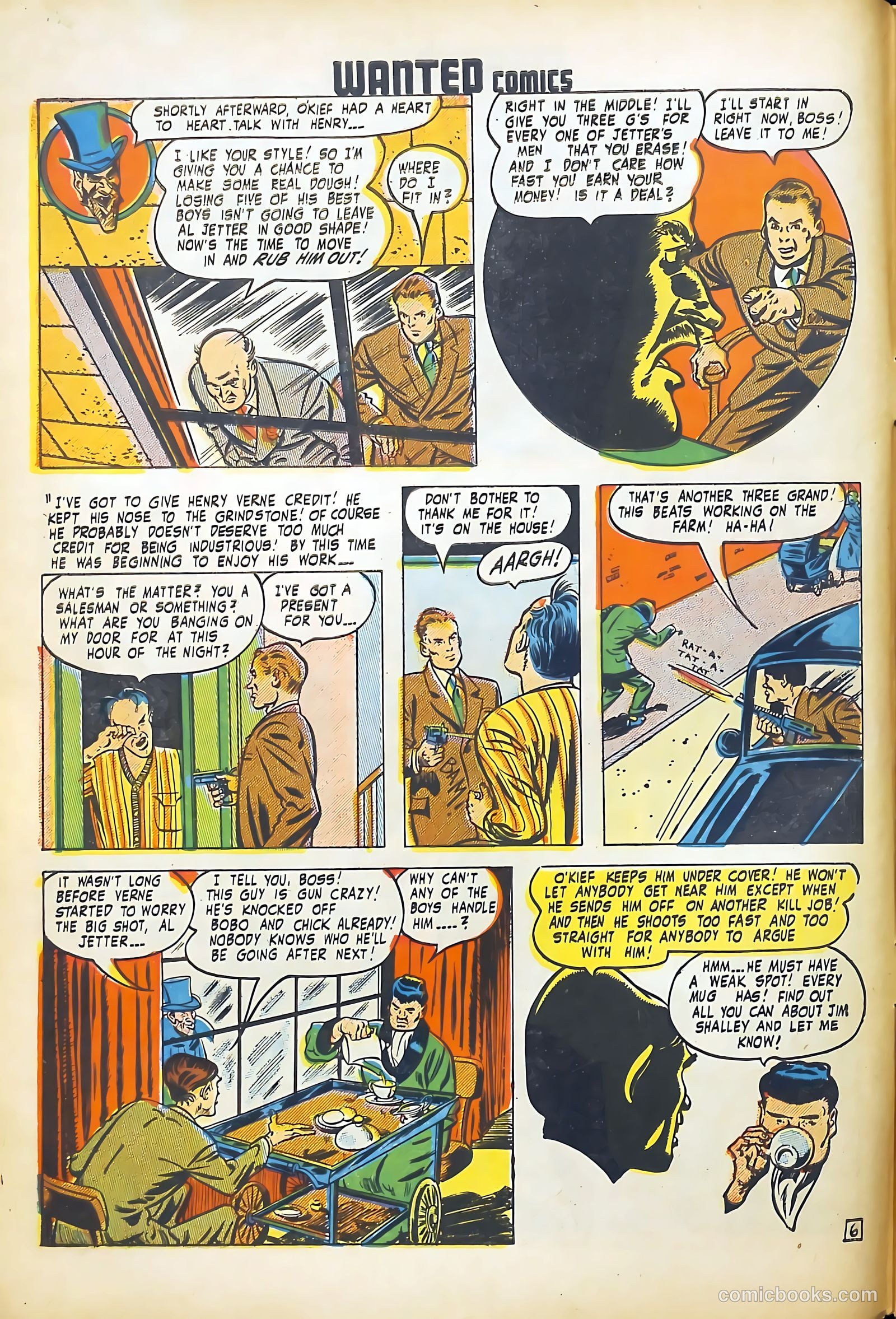 Wanted Comics #21 (1949) — page 8 of 52