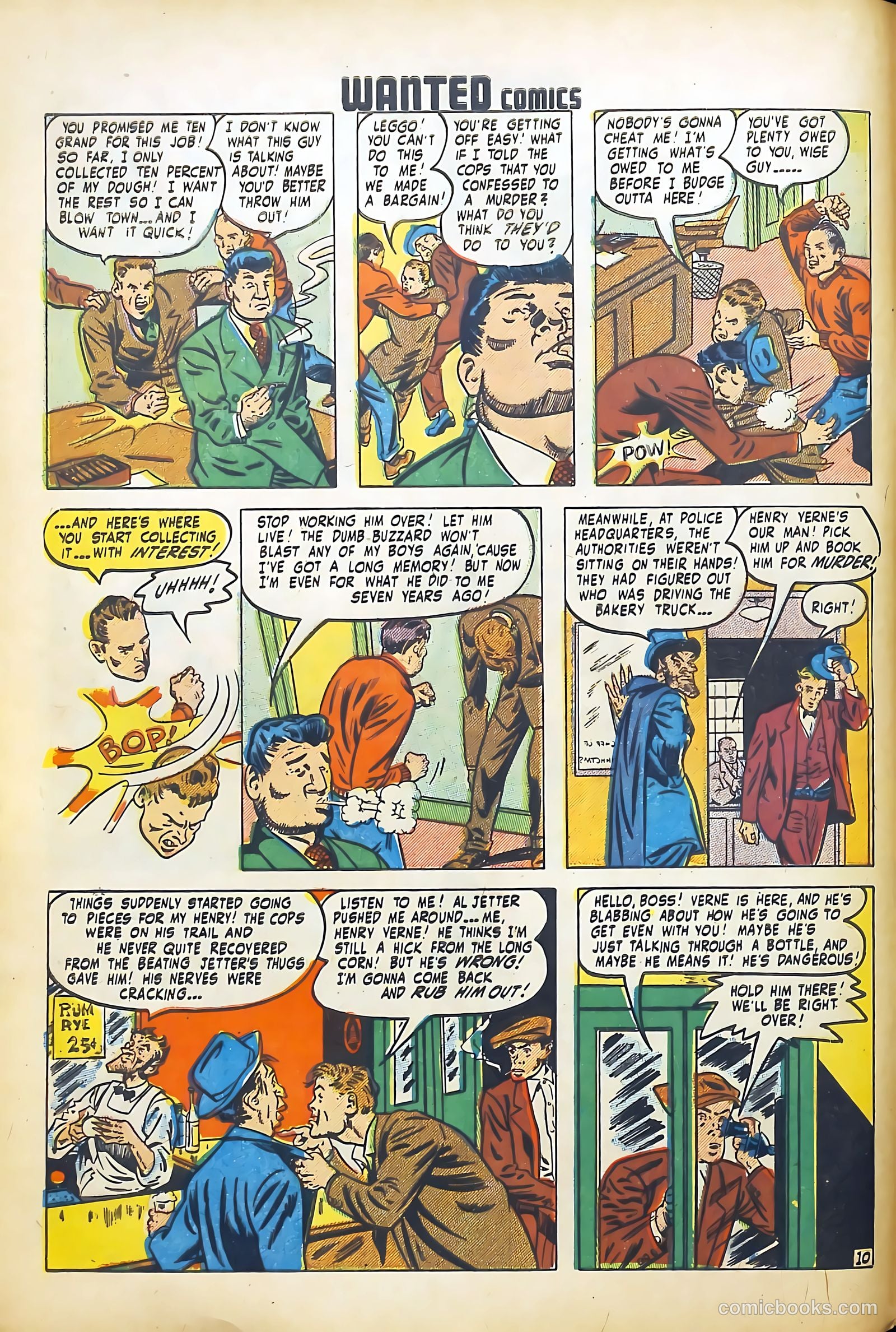 Wanted Comics #21 (1949) — page 12 of 52