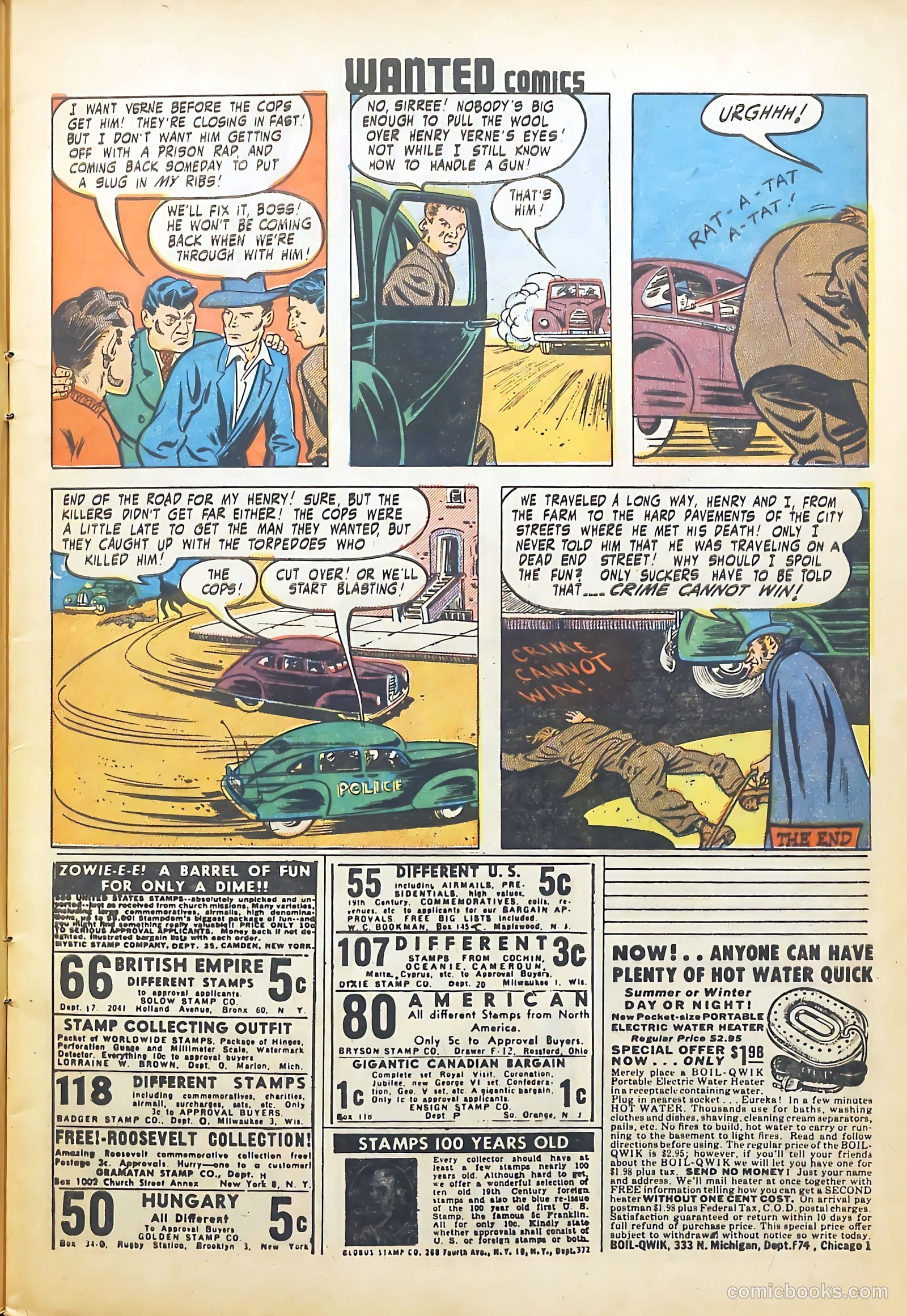 Wanted Comics #21 (1949) — page 13 of 52
