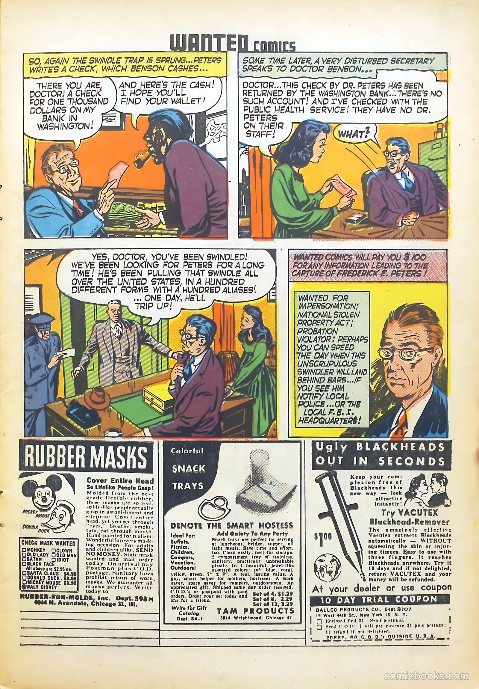 Wanted Comics #21 (1949) — page 15 of 52