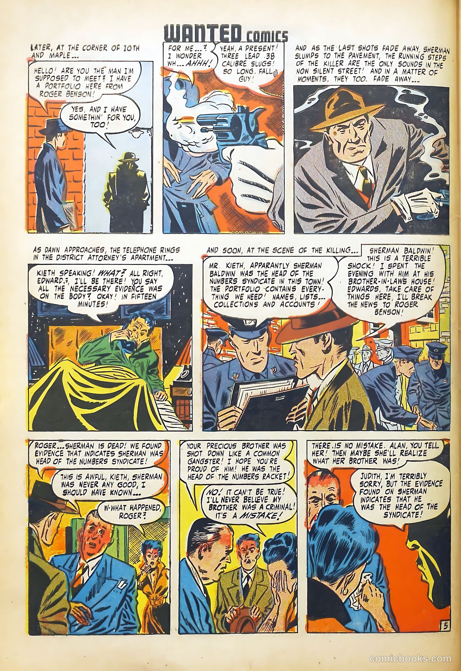 Wanted Comics #21 (1949) — page 44 of 52