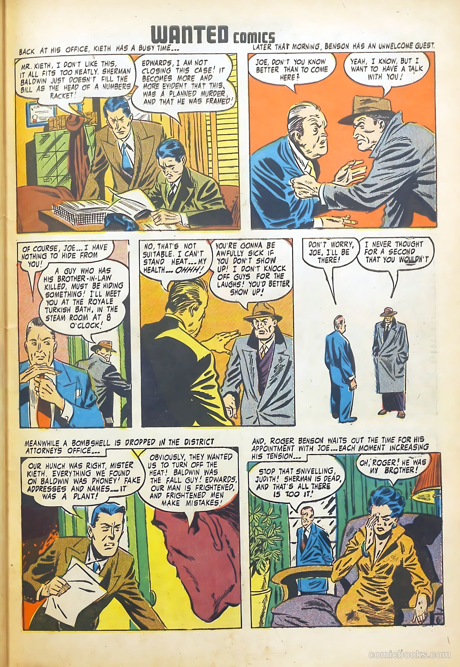 Wanted Comics #21 (1949) — page 45 of 52
