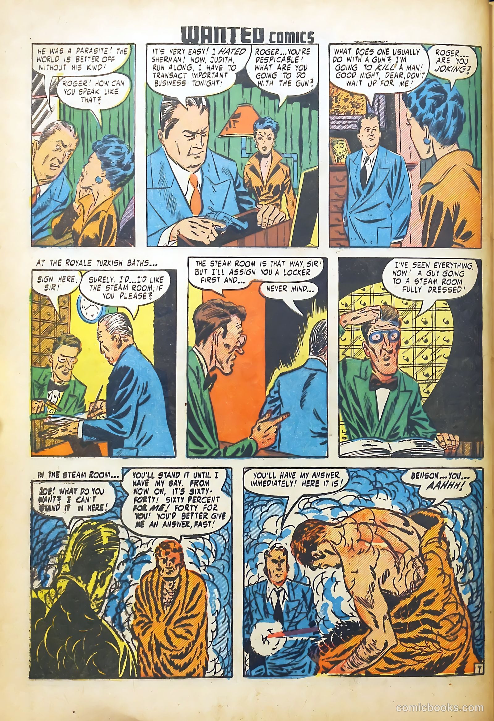 Wanted Comics #21 (1949) — page 46 of 52