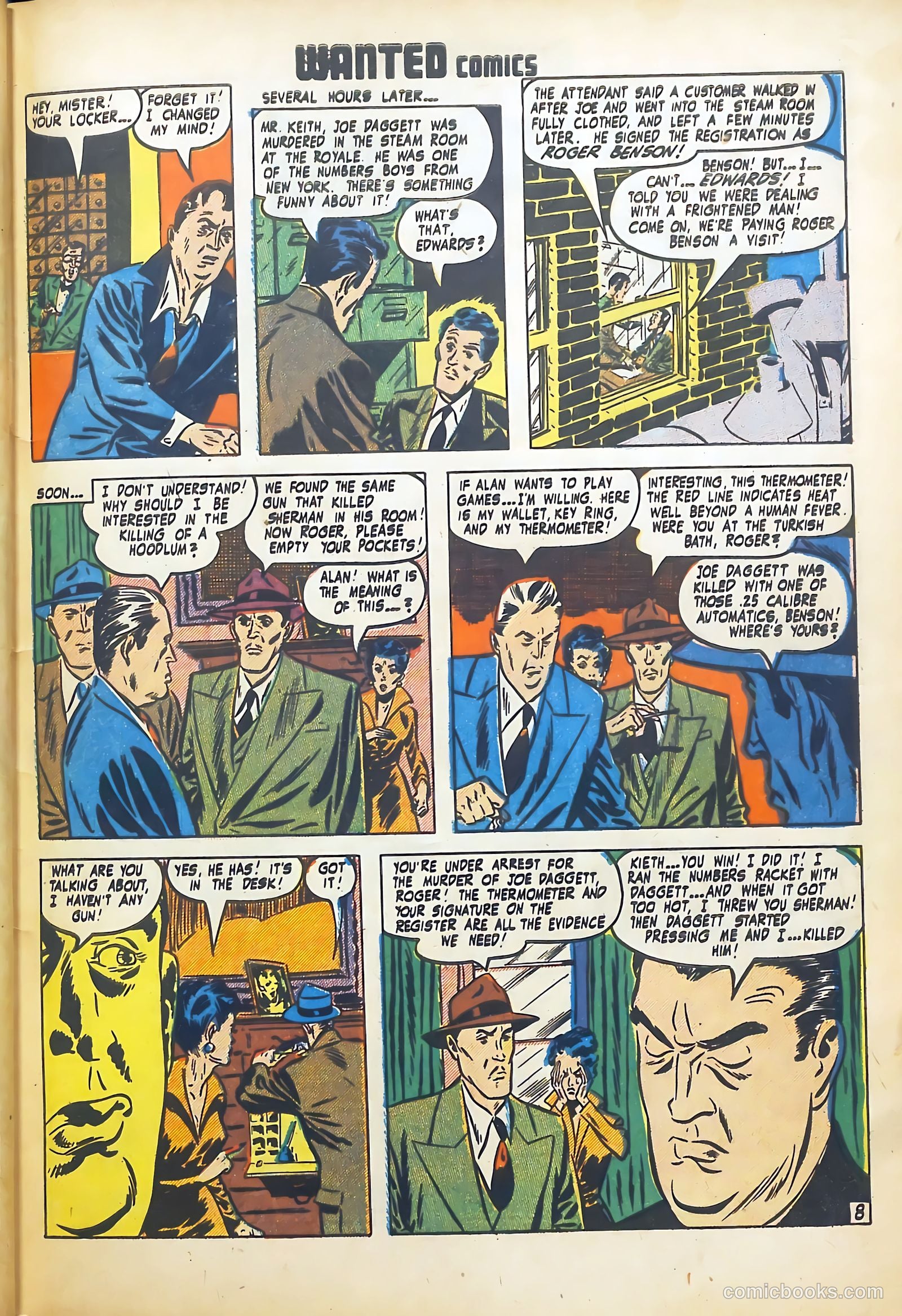 Wanted Comics #21 (1949) — page 47 of 52