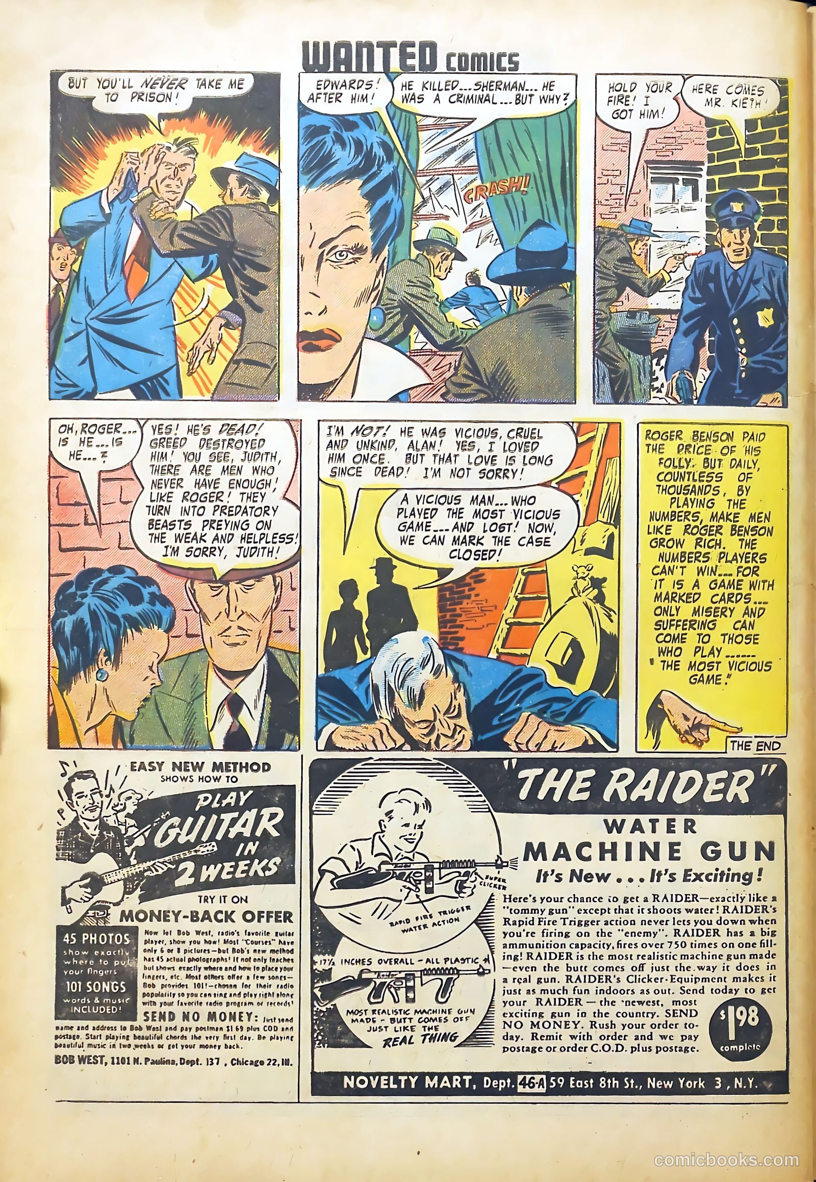 Wanted Comics #21 (1949) — page 48 of 52