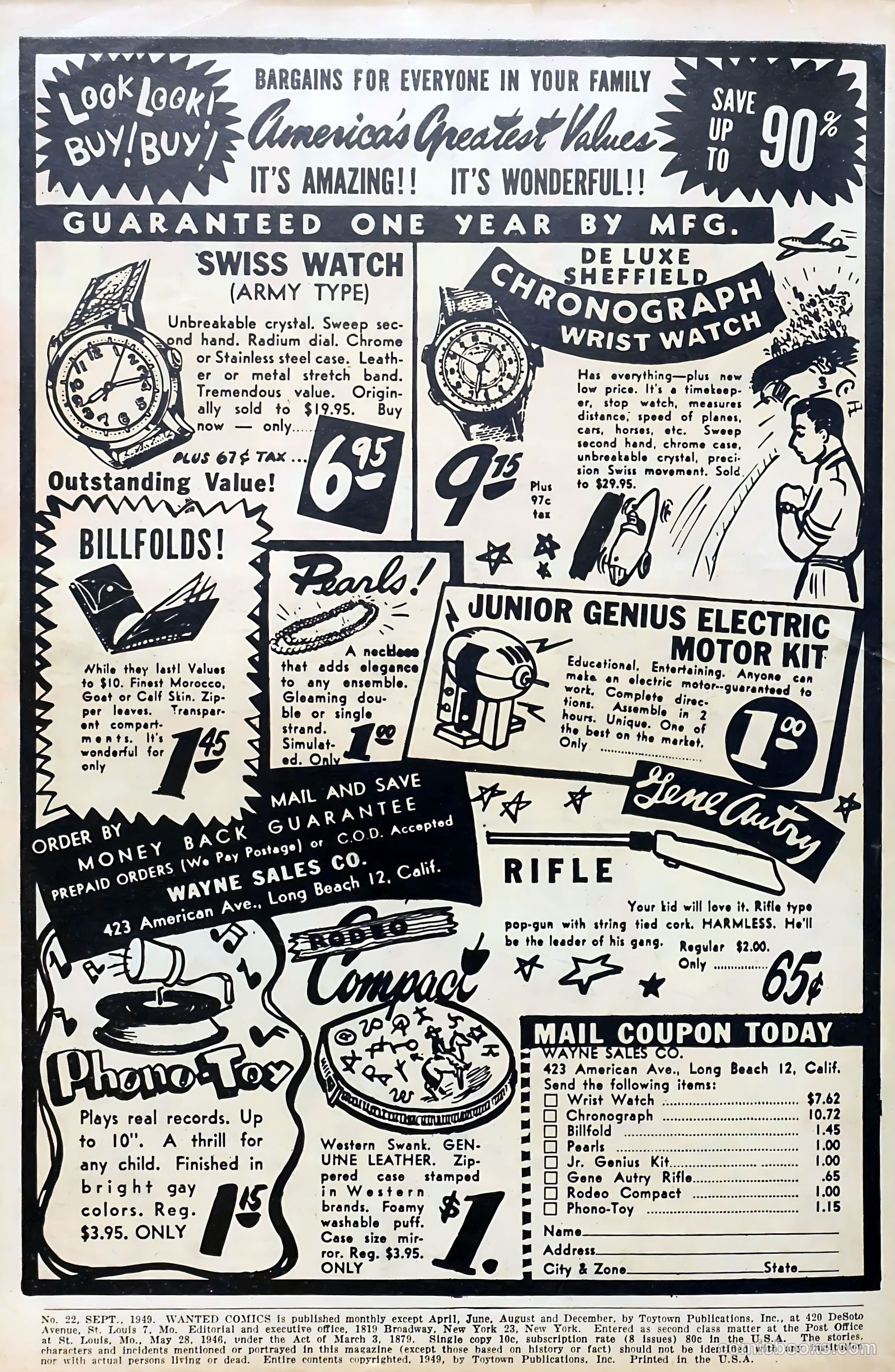 Wanted Comics #22 (1949) — page 2 of 52
