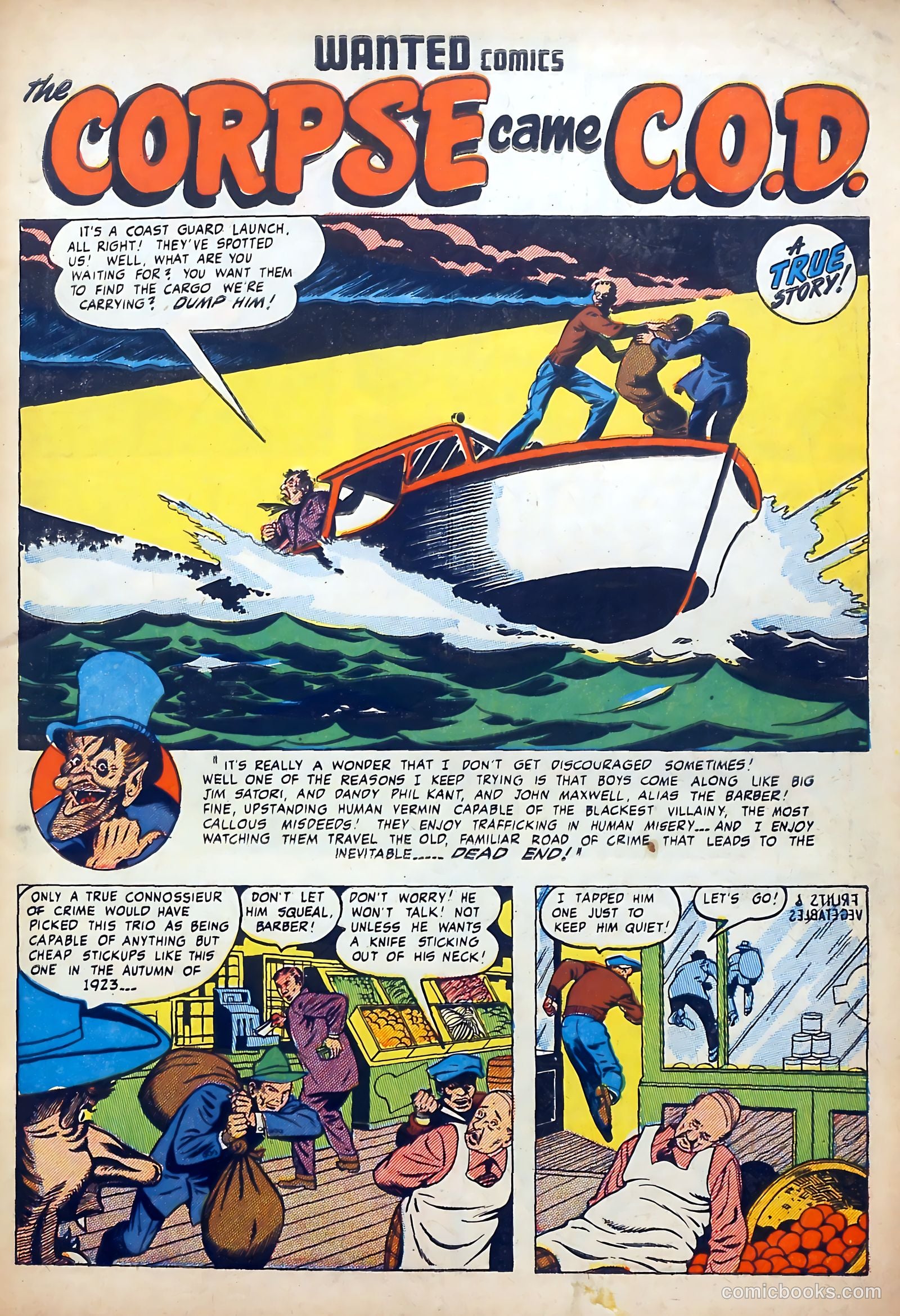 Wanted Comics #22 (1949) — page 3 of 52