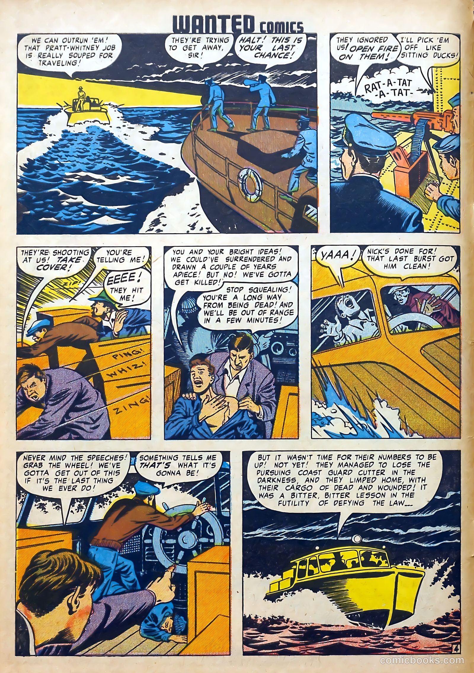 Wanted Comics #22 (1949) — page 6 of 52