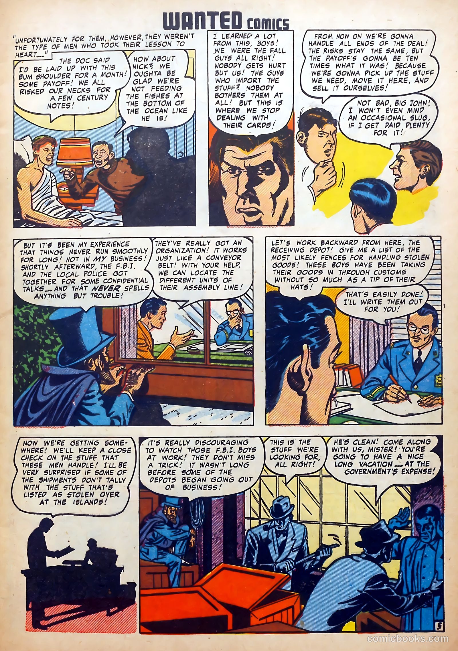 Wanted Comics #22 (1949) — page 7 of 52
