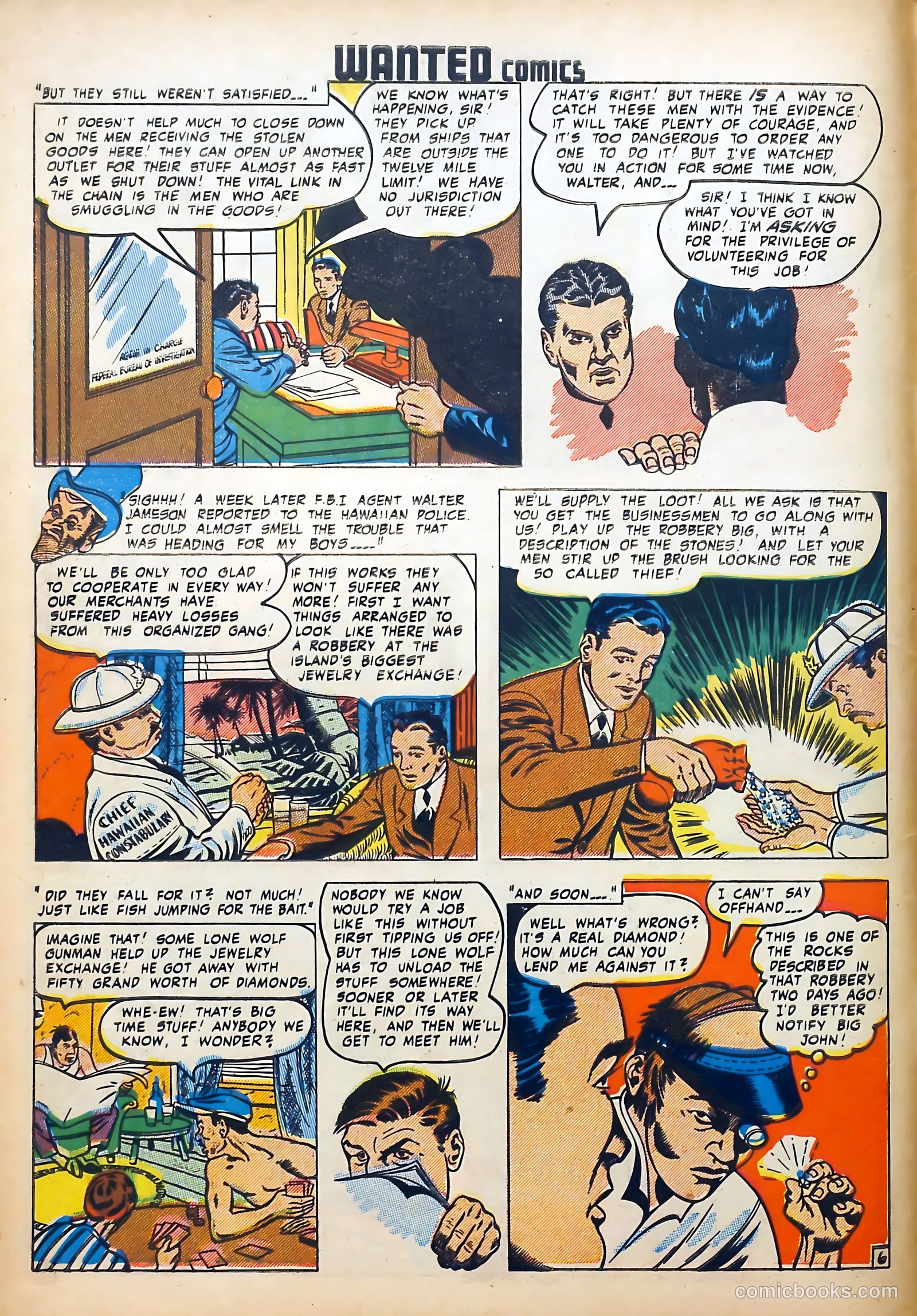 Wanted Comics #22 (1949) — page 8 of 52
