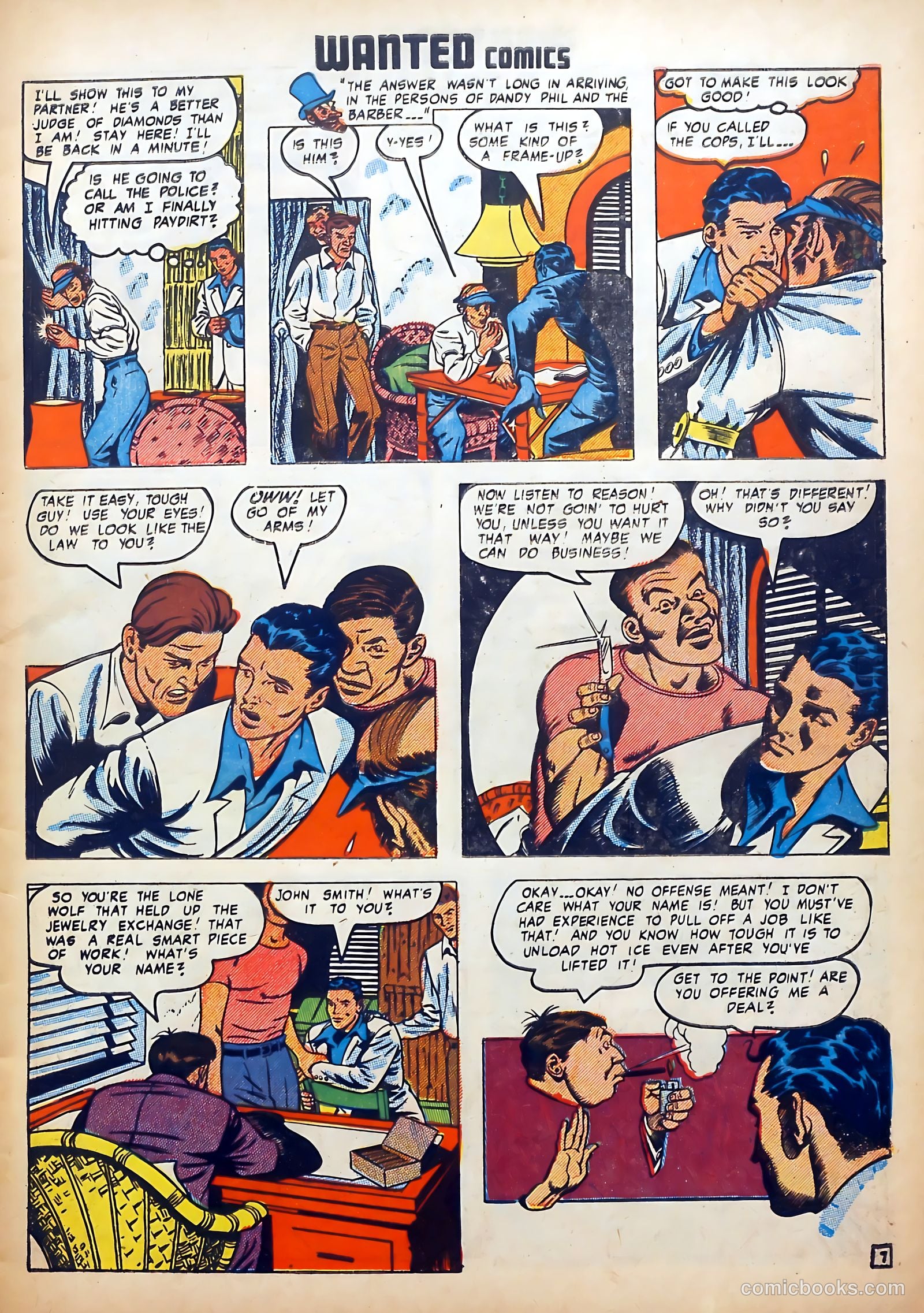 Wanted Comics #22 (1949) — page 9 of 52