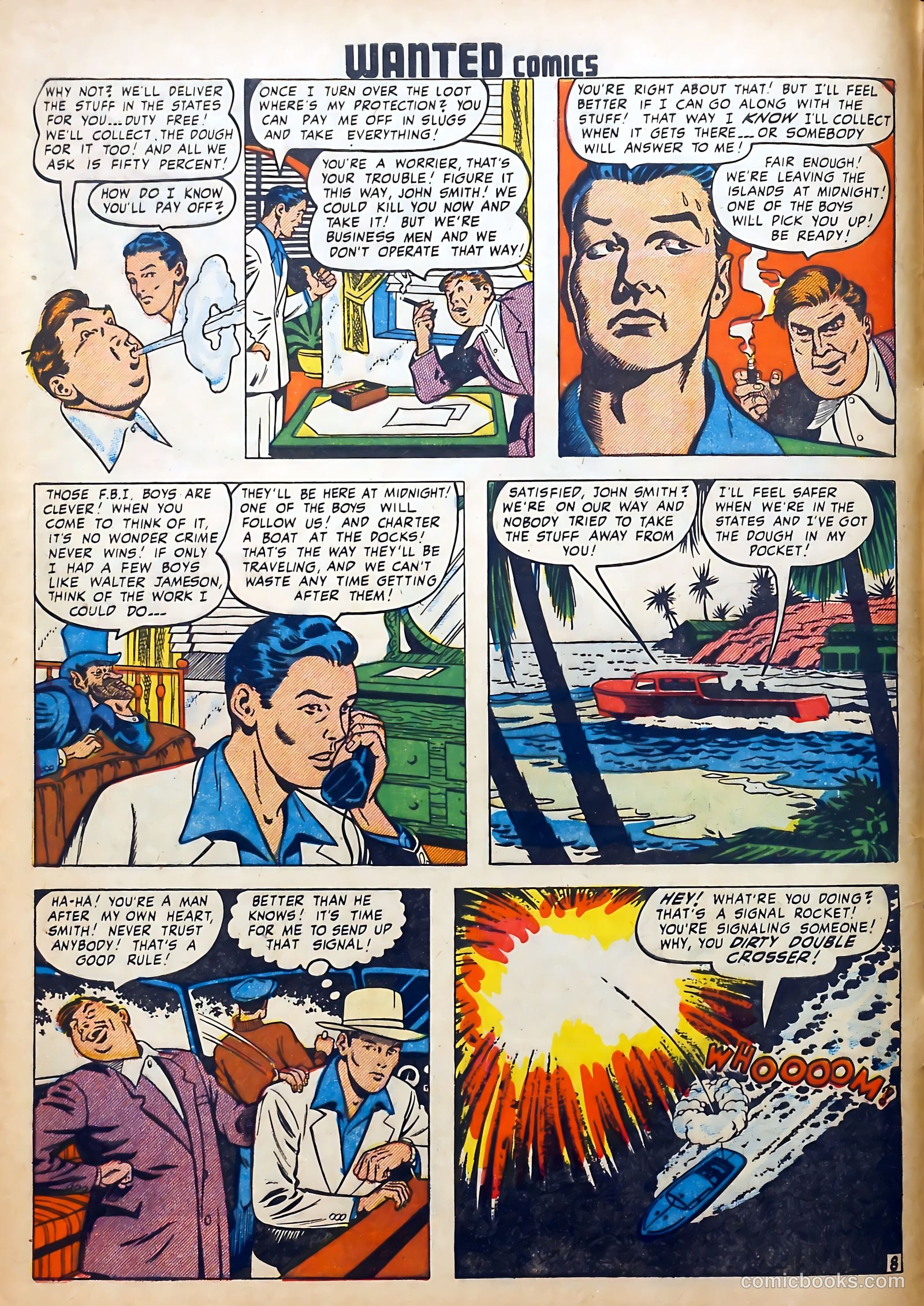 Wanted Comics #22 (1949) — page 10 of 52