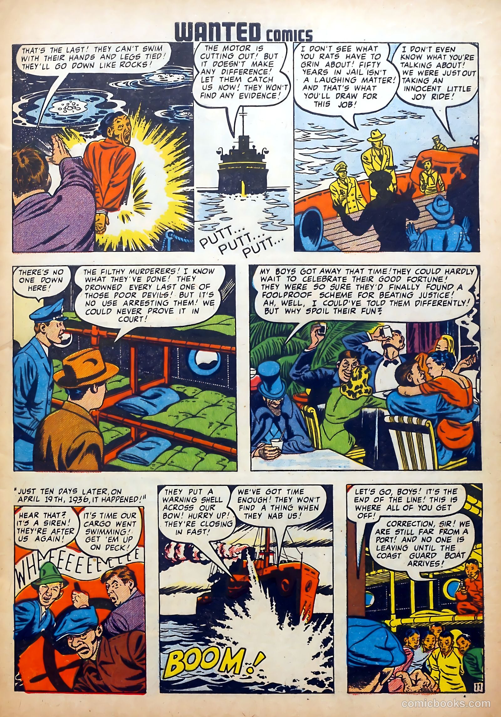 Wanted Comics #22 (1949) — page 13 of 52