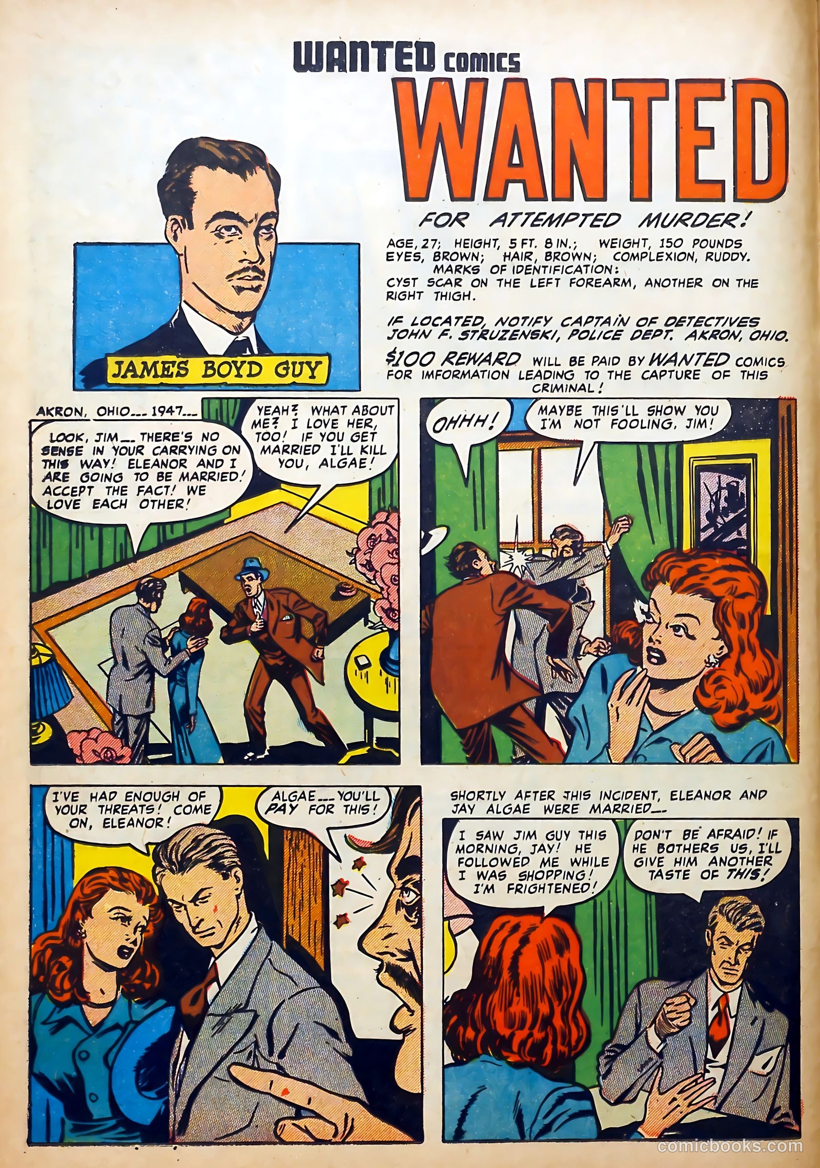 Wanted Comics #22 (1949) — page 16 of 52